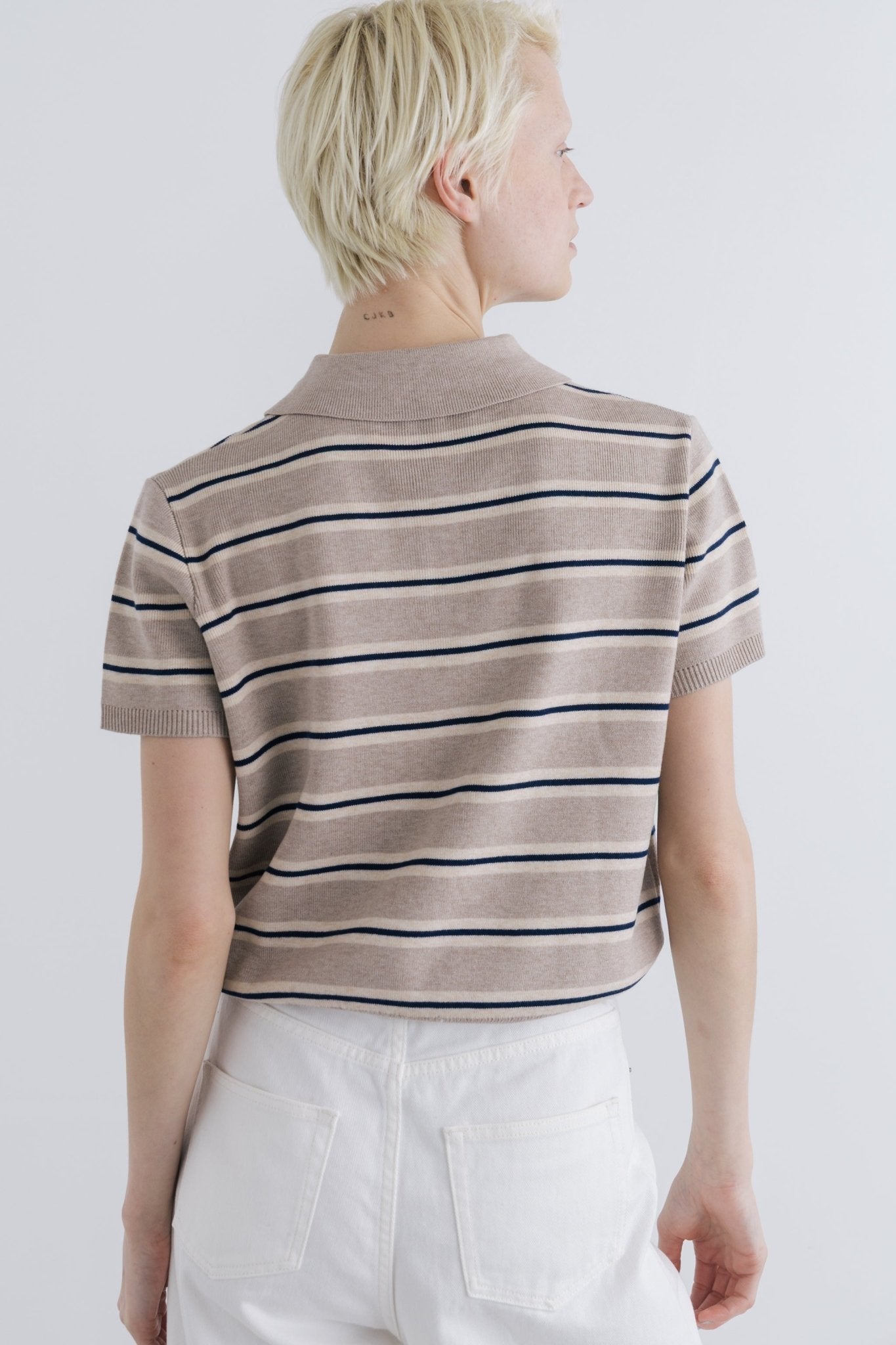Goethe Stripe Half Knit