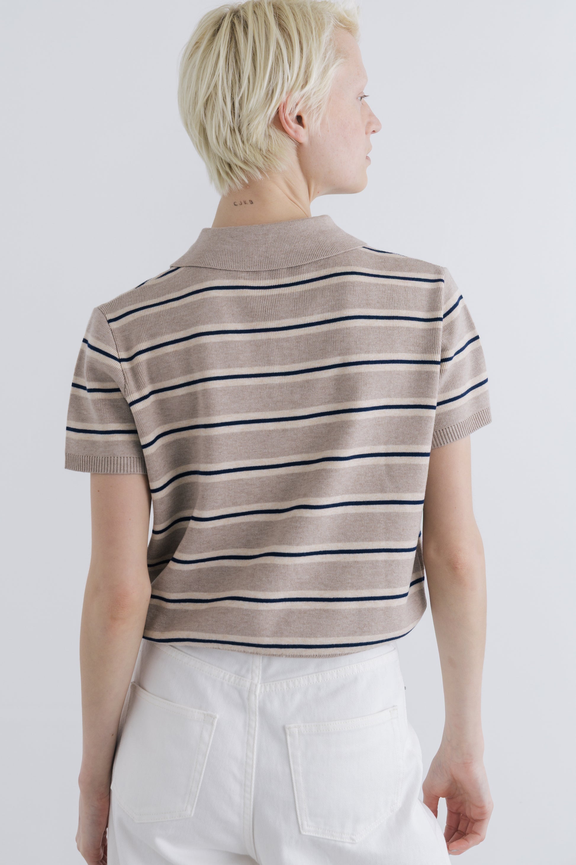 Goethe Stripe Half Knit