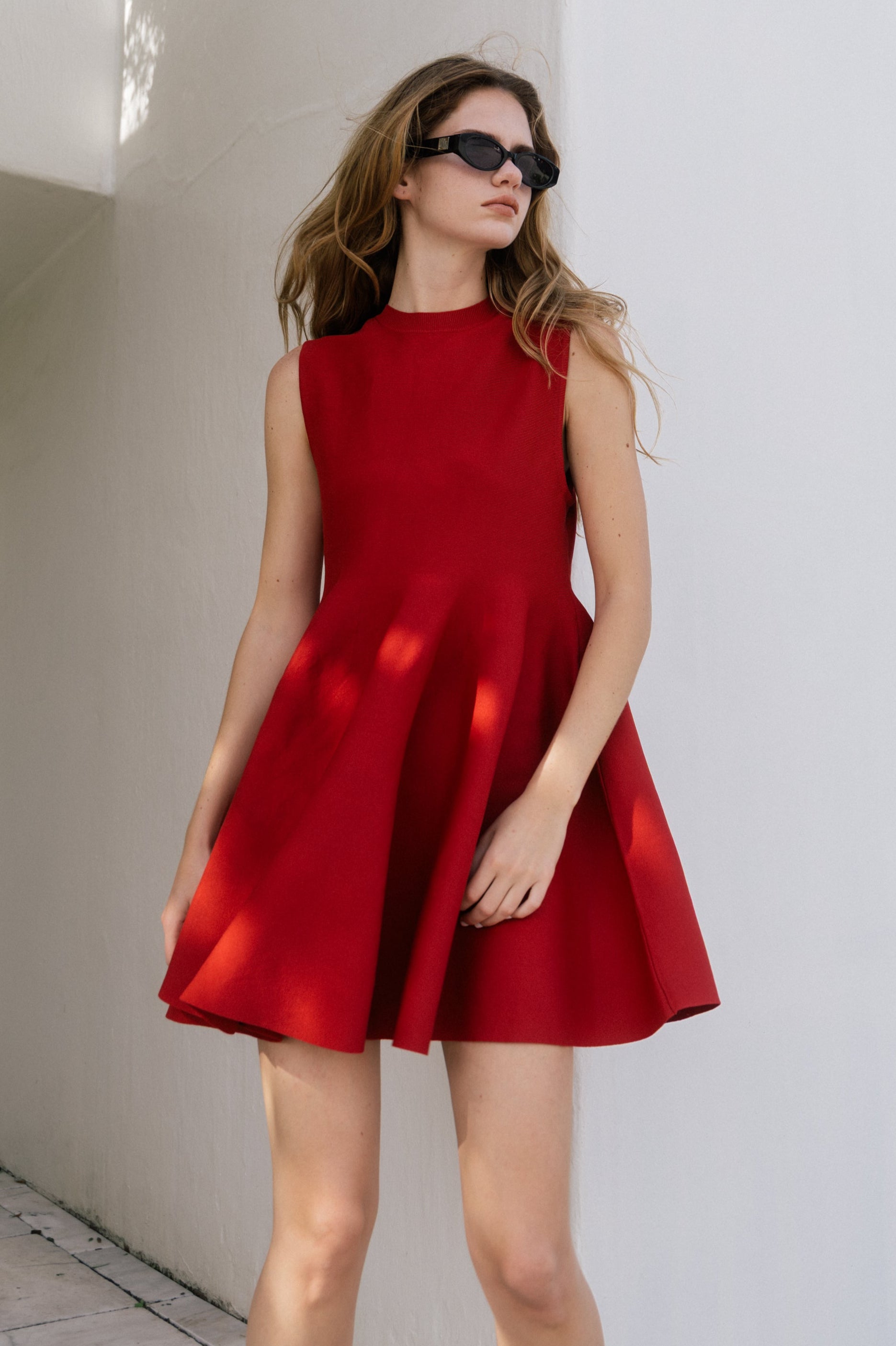 NoMad Sleeveless Flare Onepiece