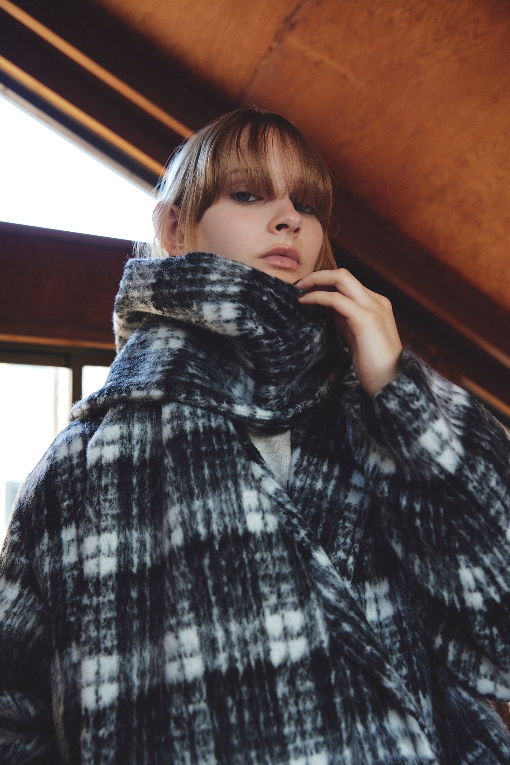 Marksburg Plaid Coat