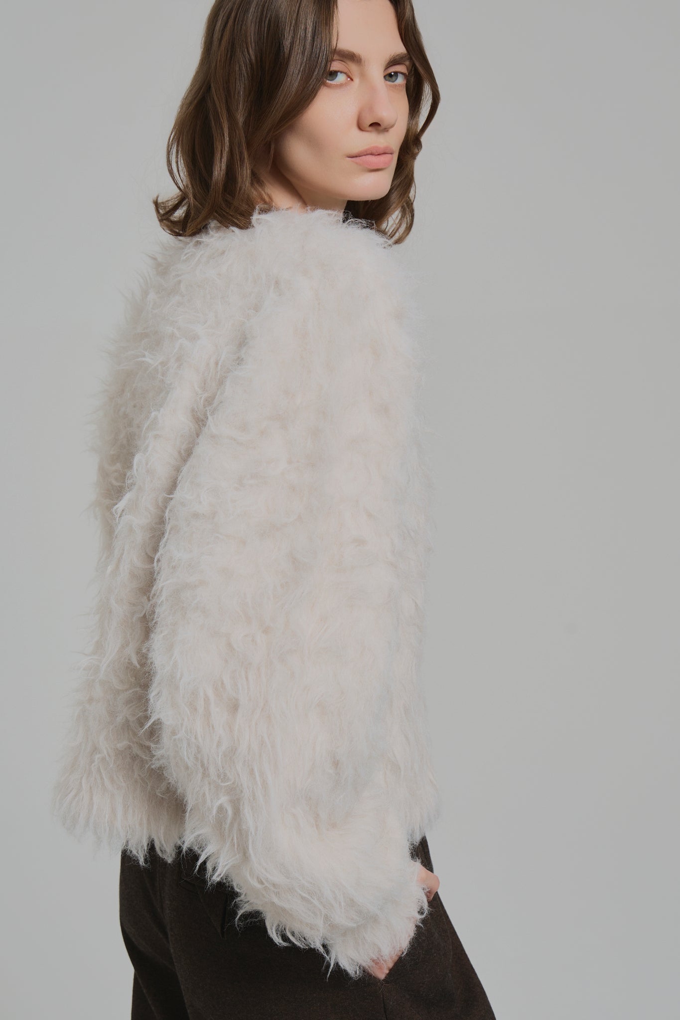 Eltz Shaggy Cardigan