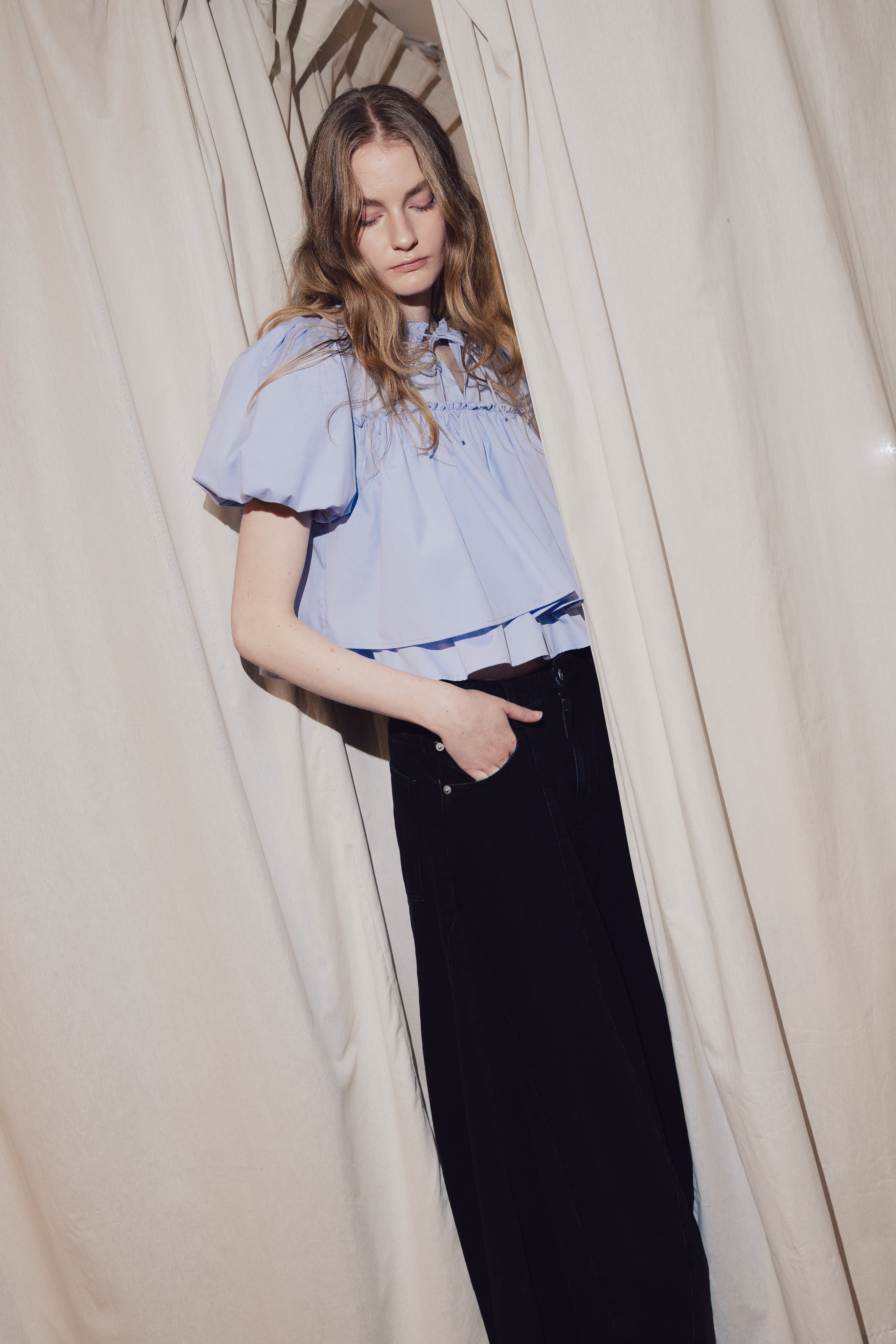 Porto Puff Blouse – THE TOÉ
