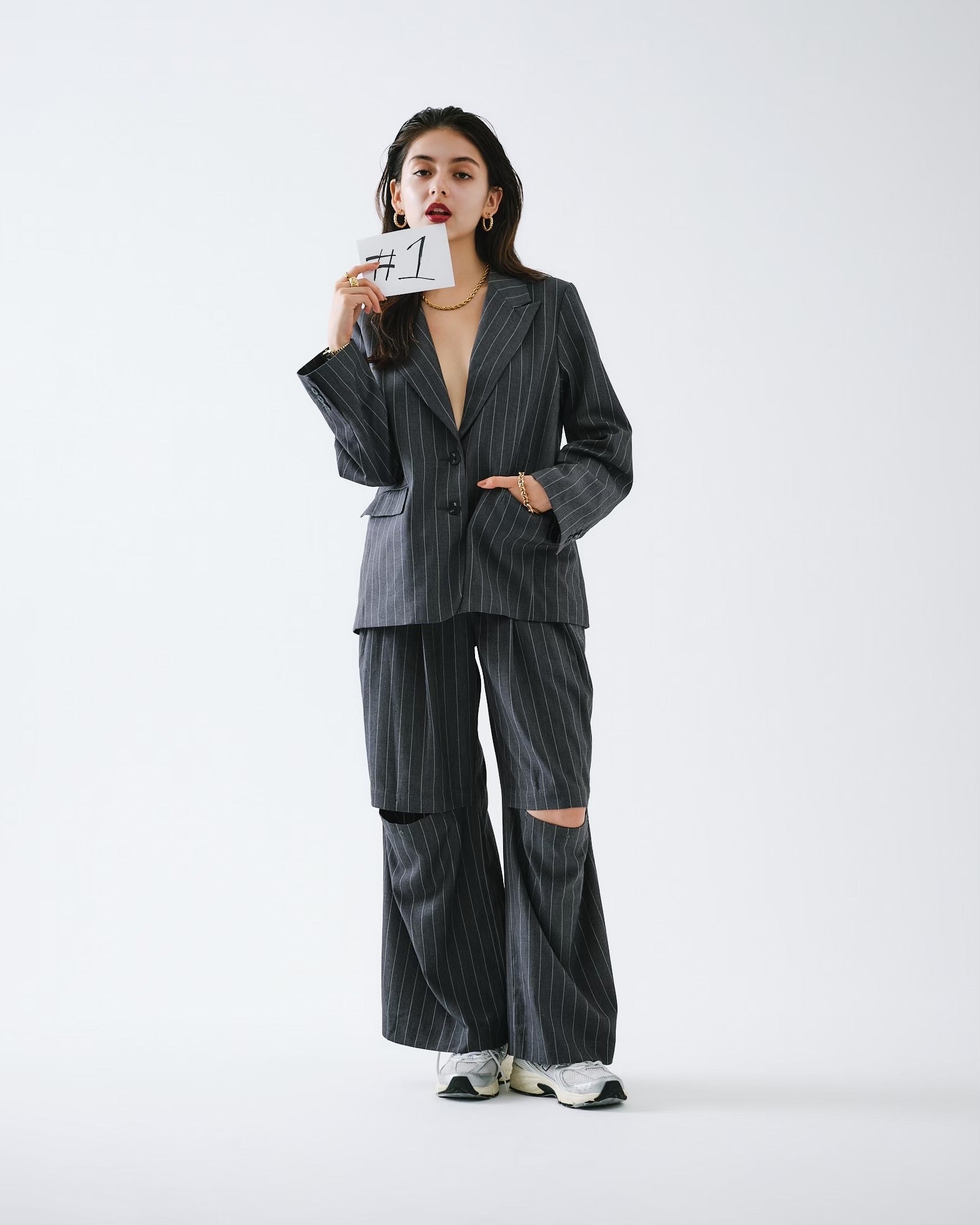 Strasbourg Slit Pants