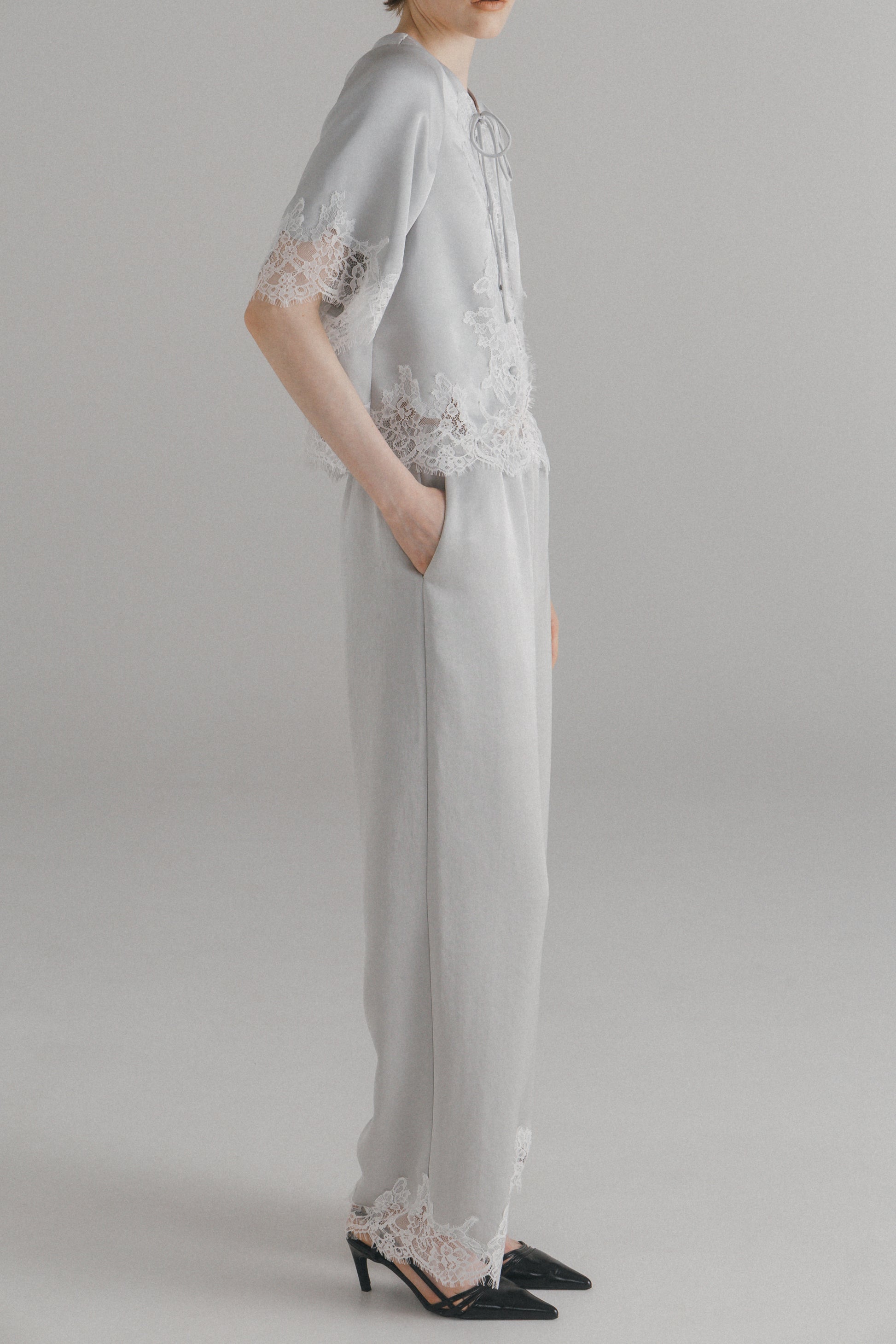 Egelantier Satin Pants