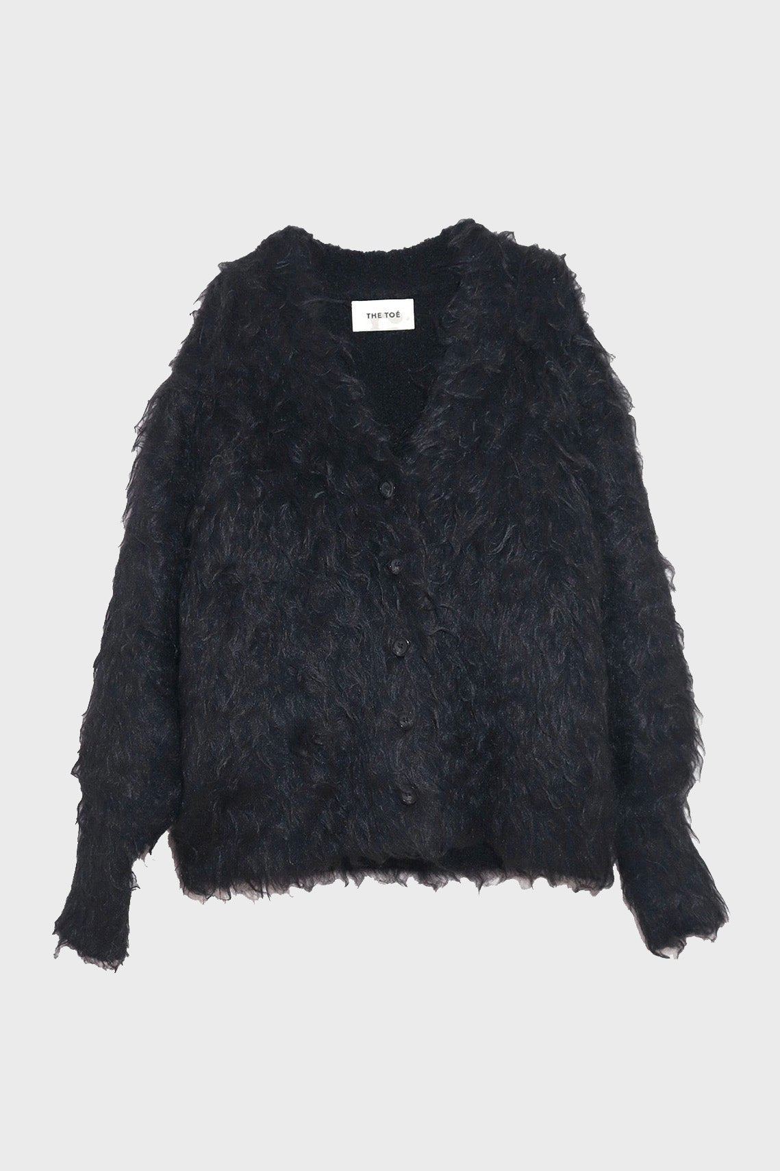 Pigalle Shaggy Cardigan – THE TOÉ
