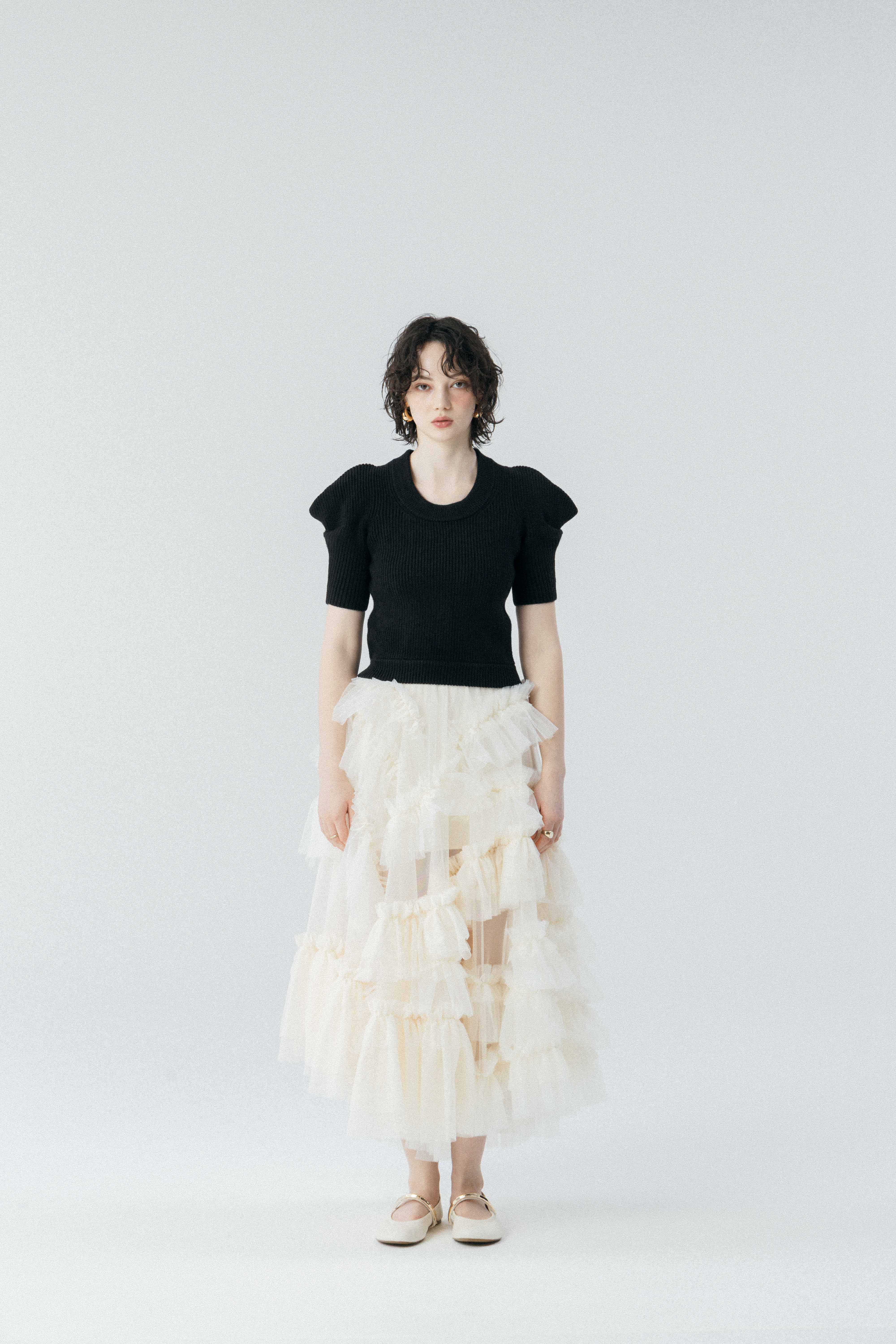 Moussaka crop knit
