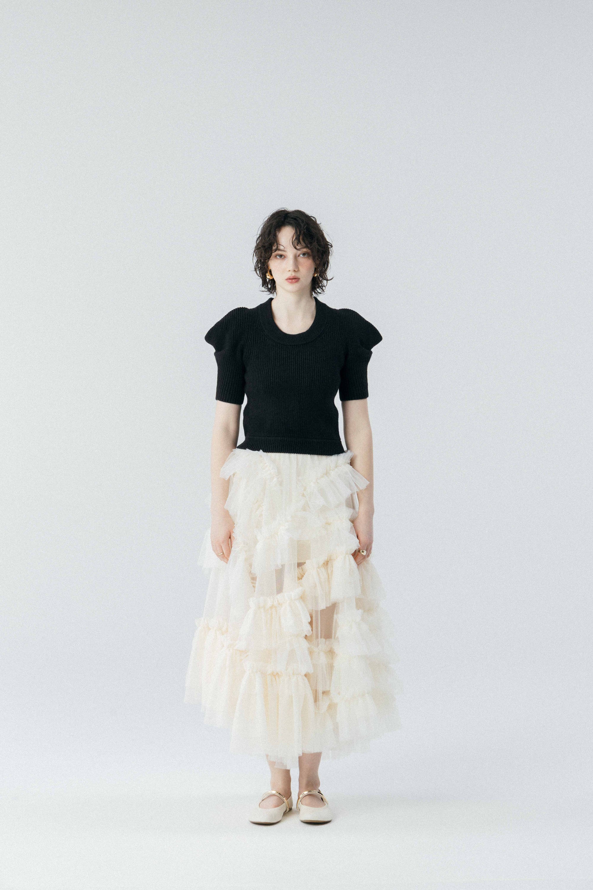 Moussaka crop knit