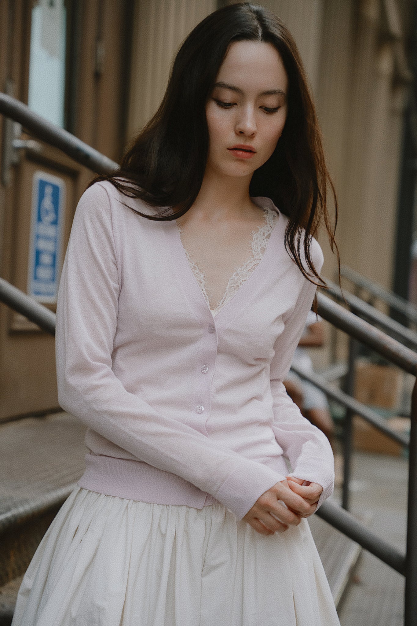 Heije Sheer Cardigan