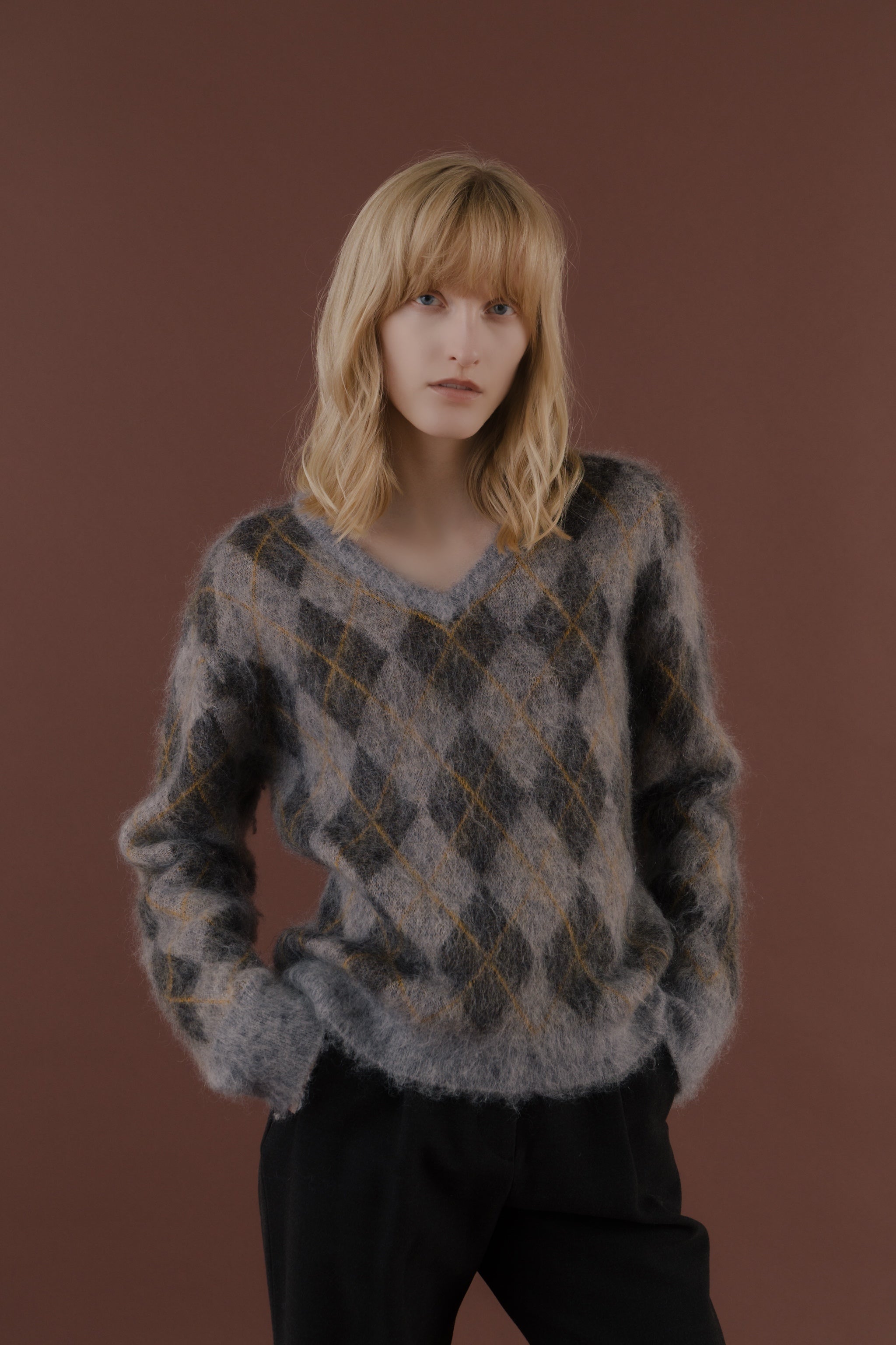 Sendlinger Argyle Knit