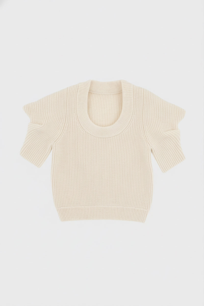 Moussaka Crop Knit – THE TOÉ