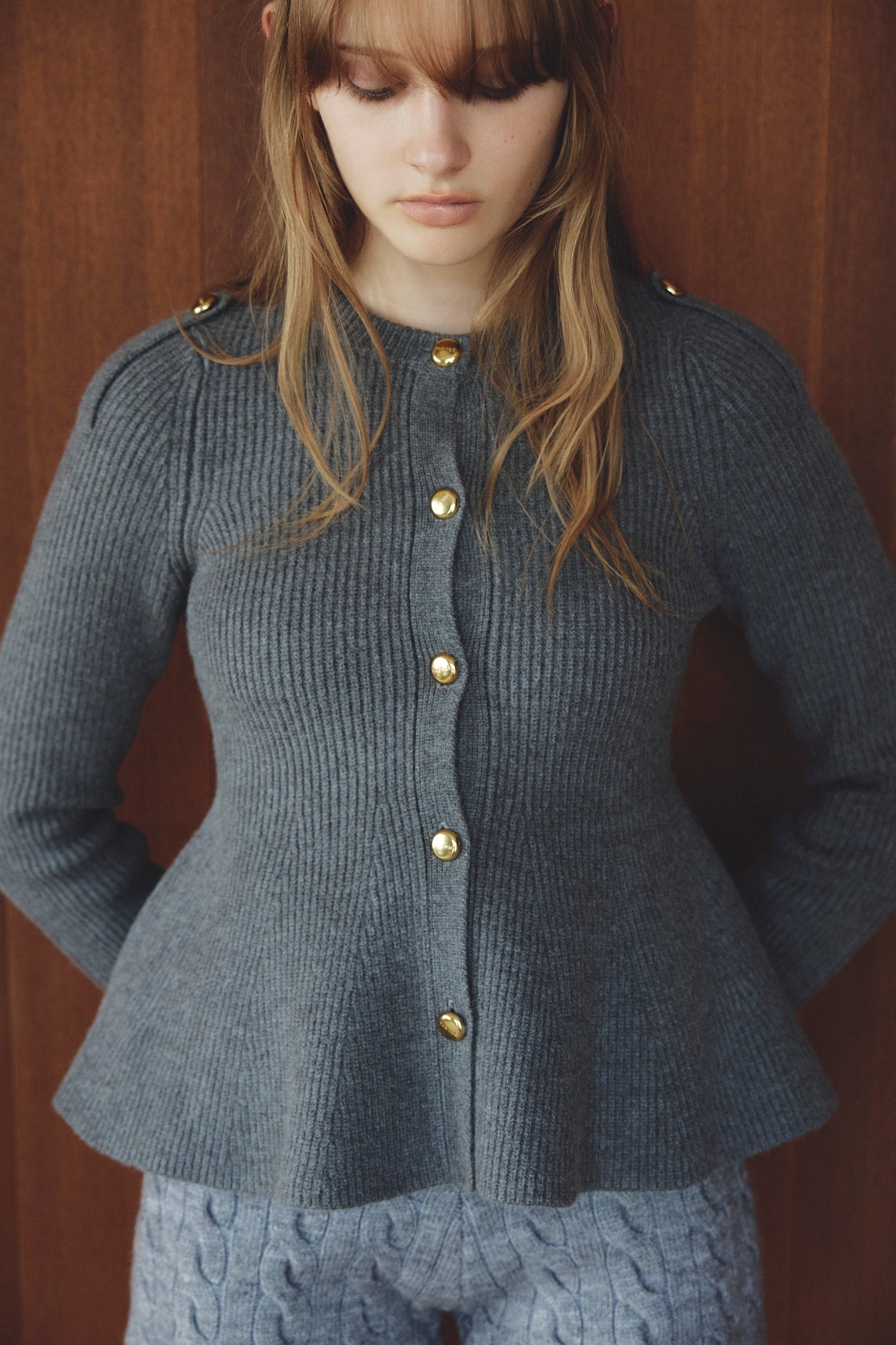 Rosen Peplum Cardigan