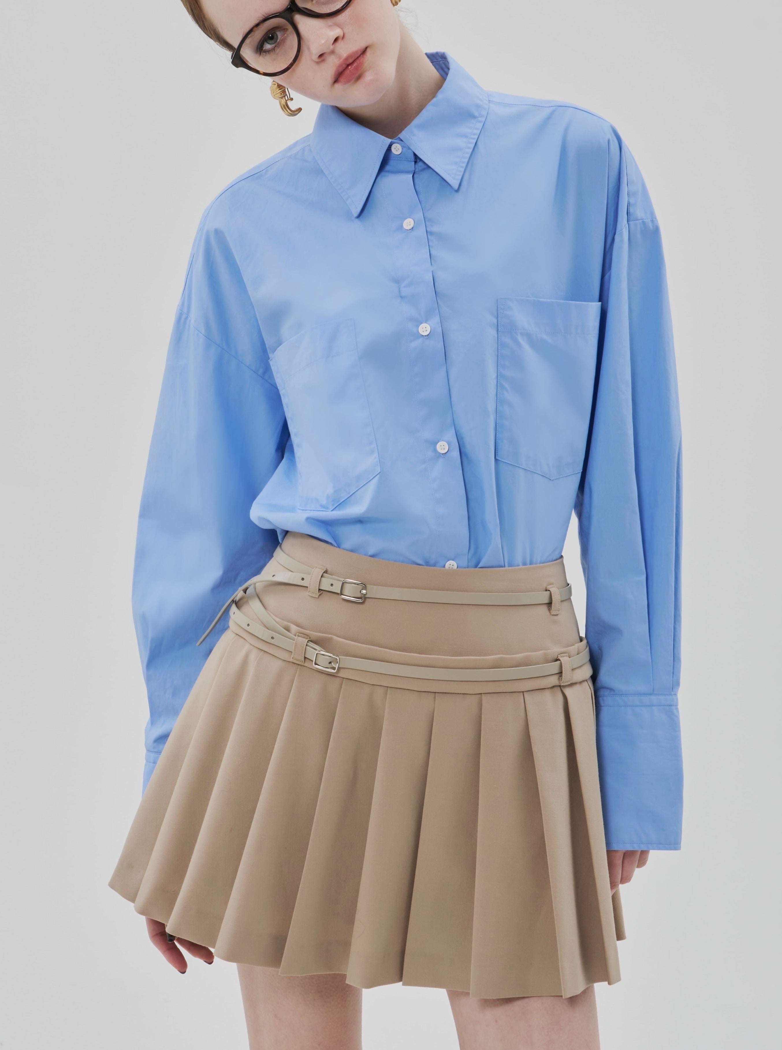 Astoria pleated skirt