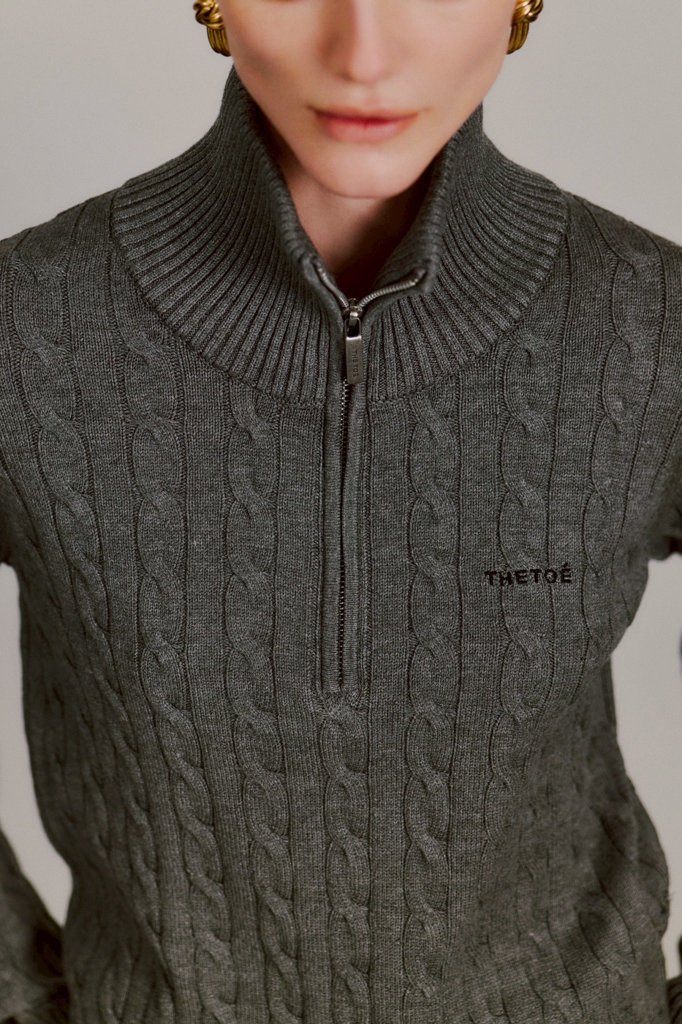 TOÉ Speyer Half Zip Knit
