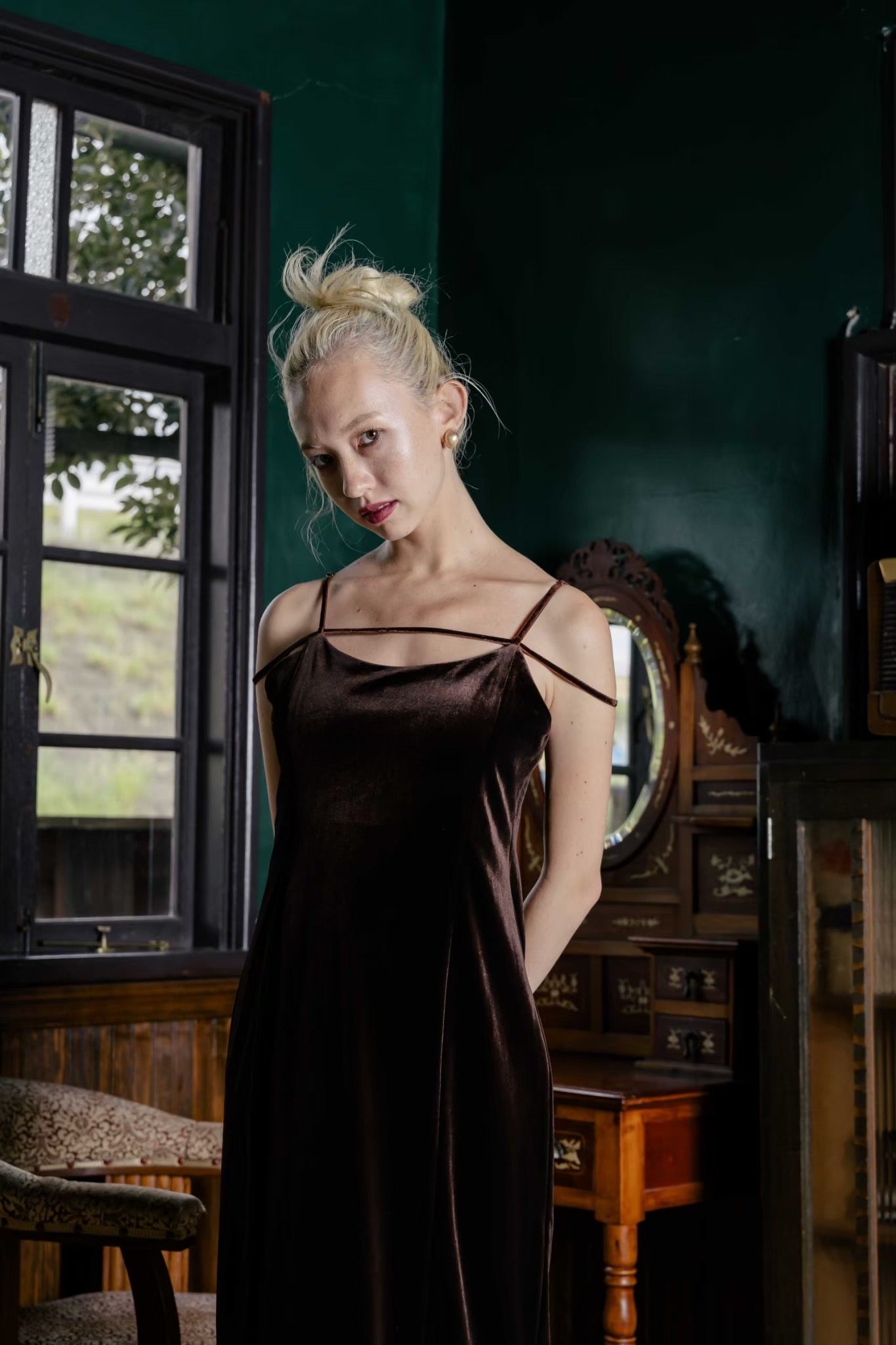 【日本限定モデル】 Velour Annecy Onepiece TOÉ THE – ワンピース