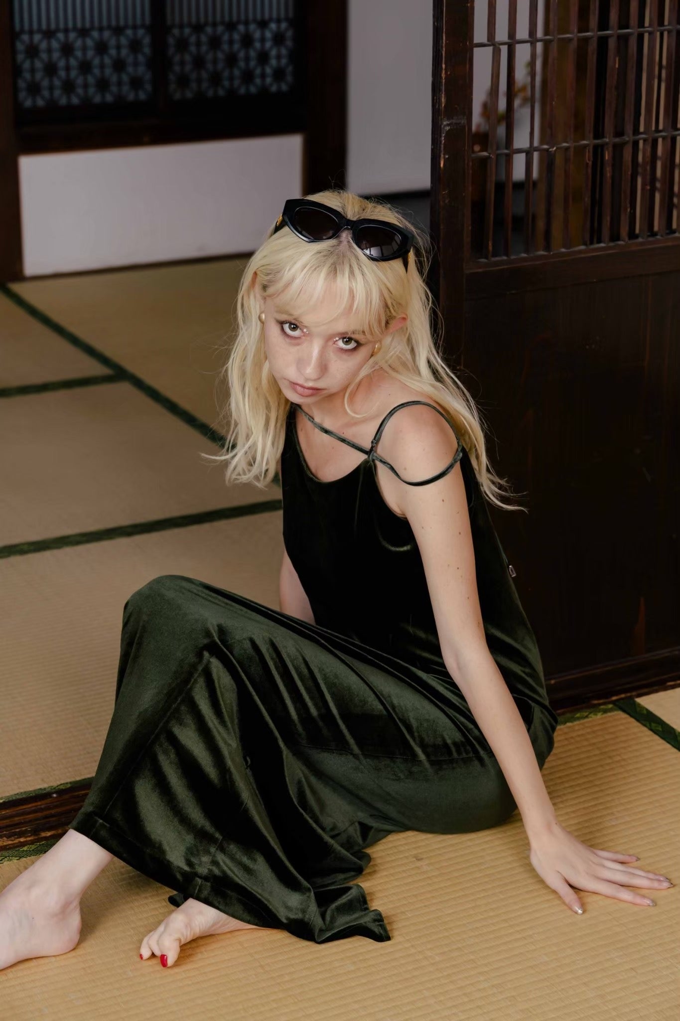 特別オファー Annecy Velour Onepiece – THE TOÉ ワンピース
