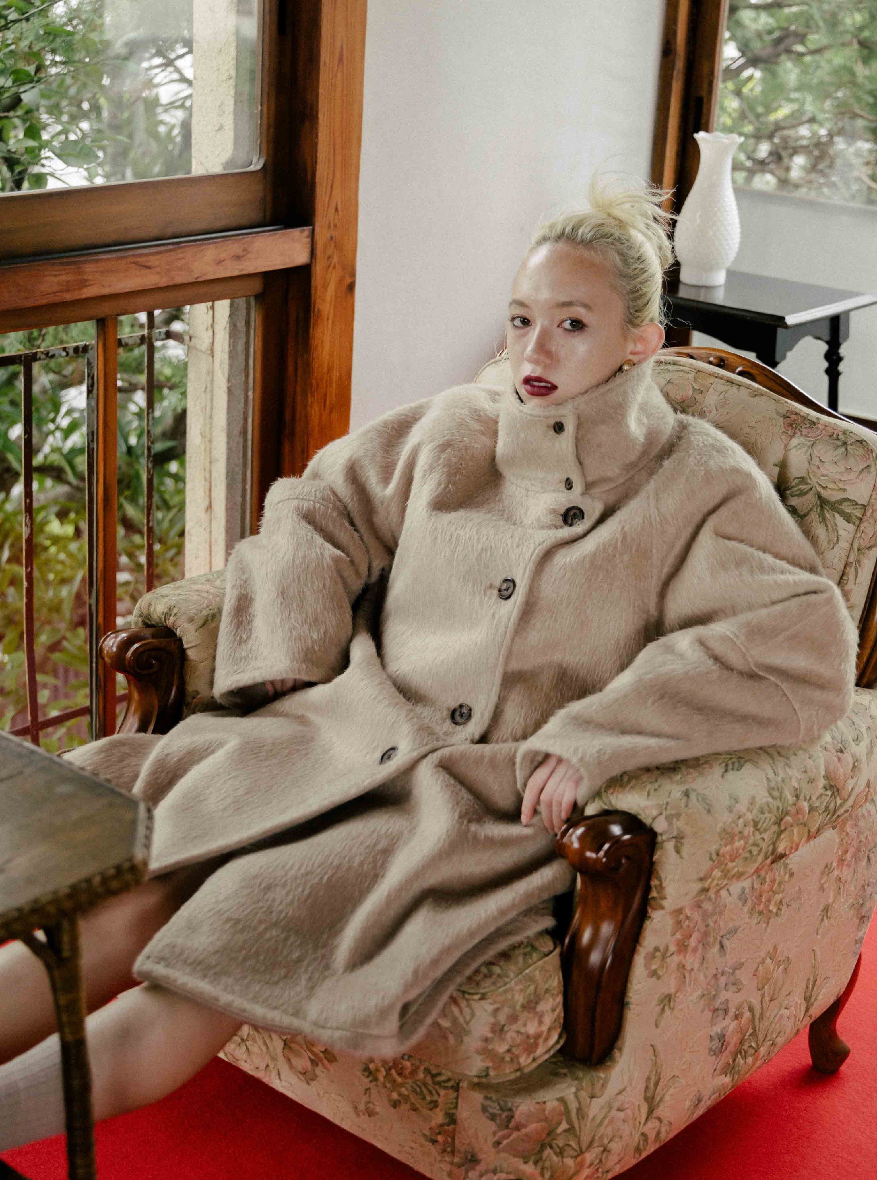 Chambéry standneck coat