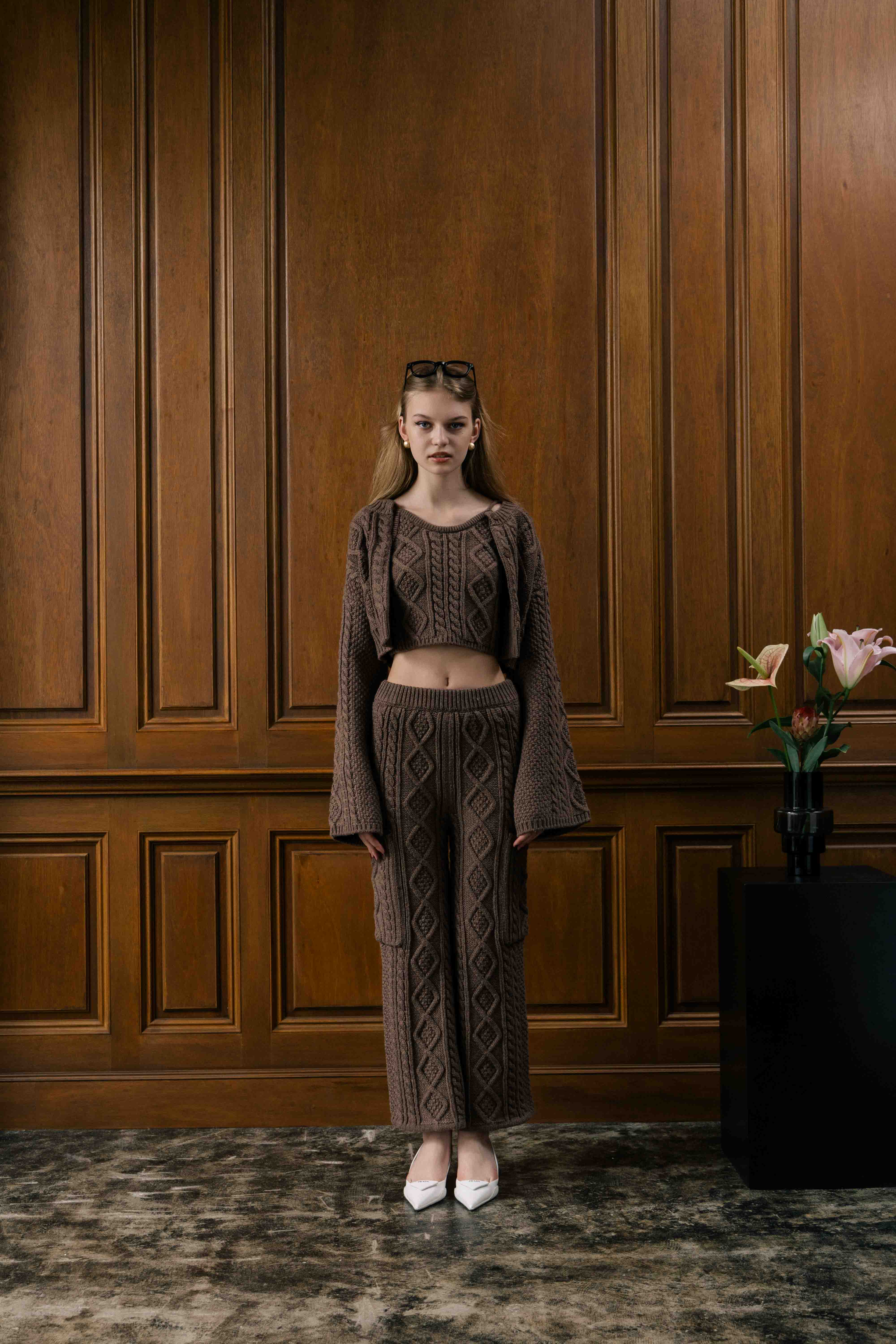 La Rochelle knit pants