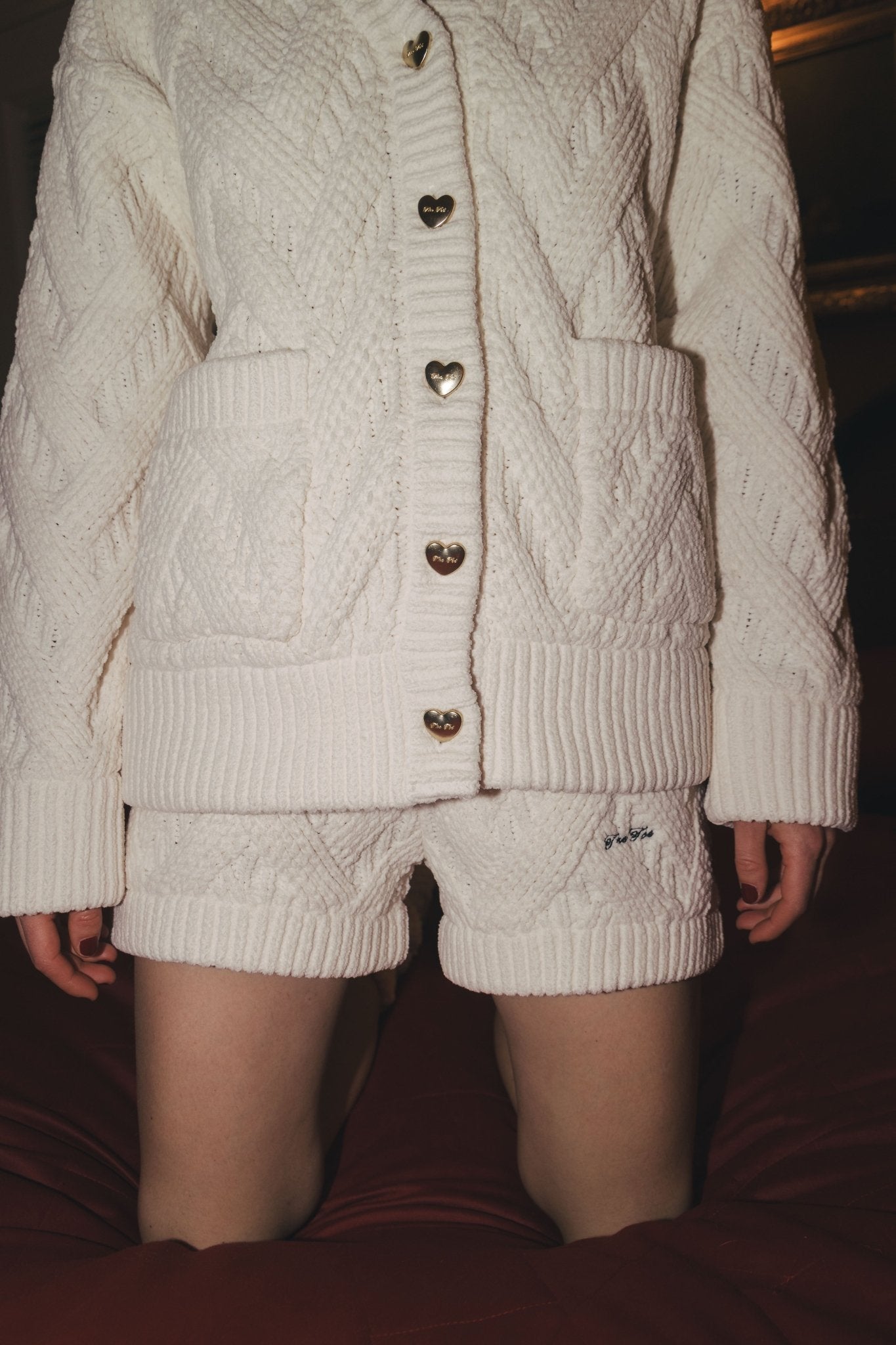 Haupt Heart Cardigan