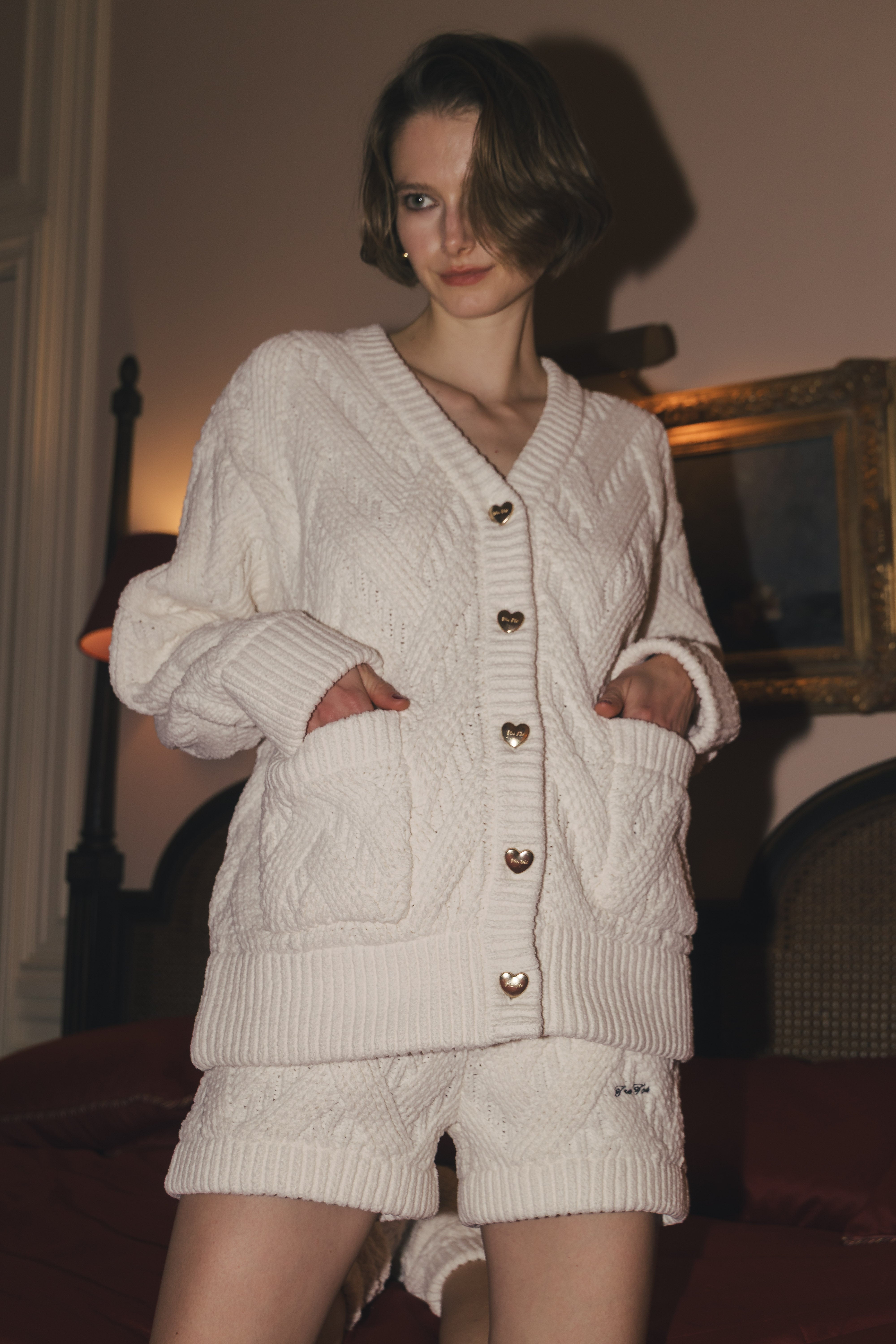 Haupt Heart Cardigan & Haupt Short Patns & Haupt Socks SET