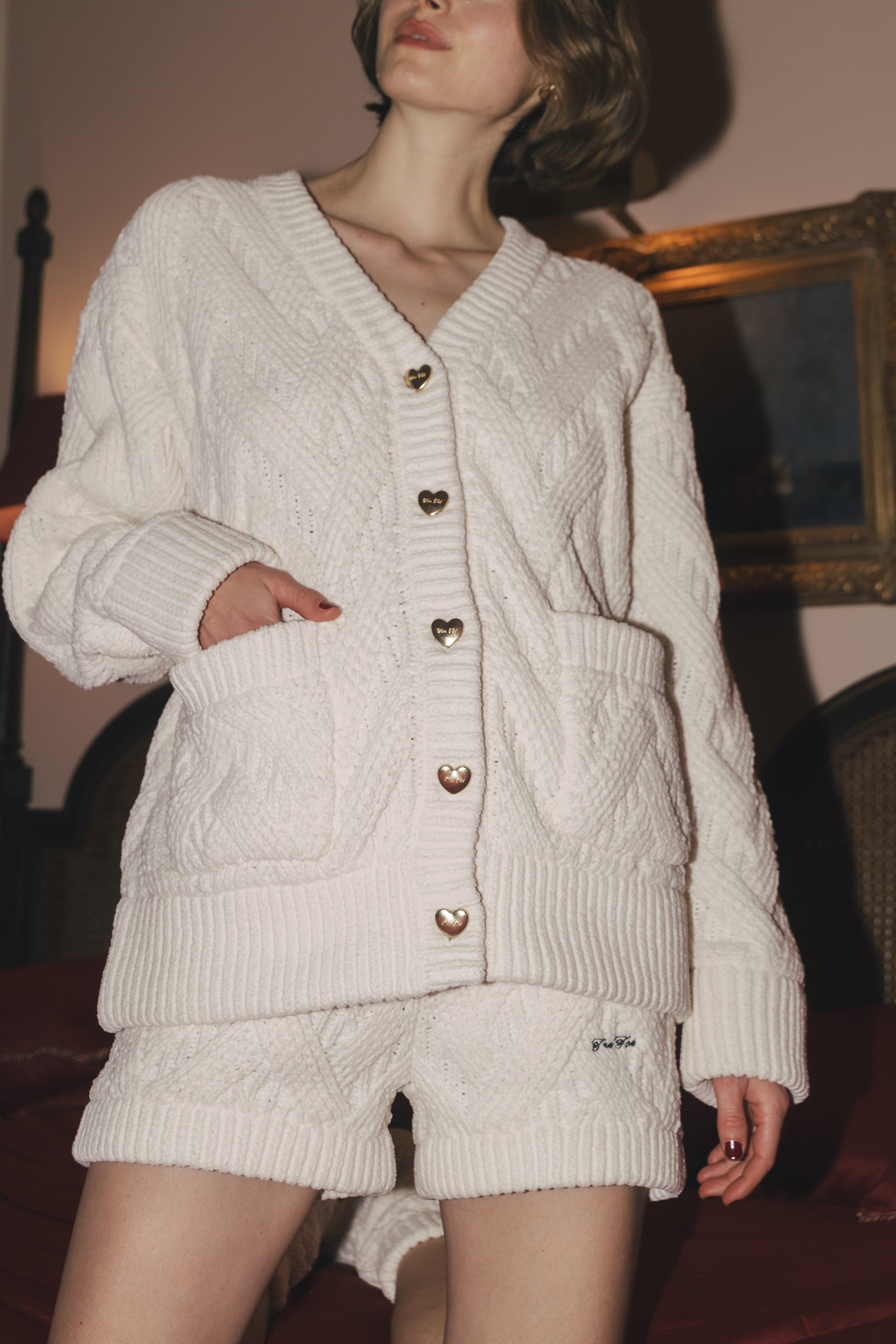 Haupt Heart Cardigan & Haupt Short Patns & Haupt Socks SET