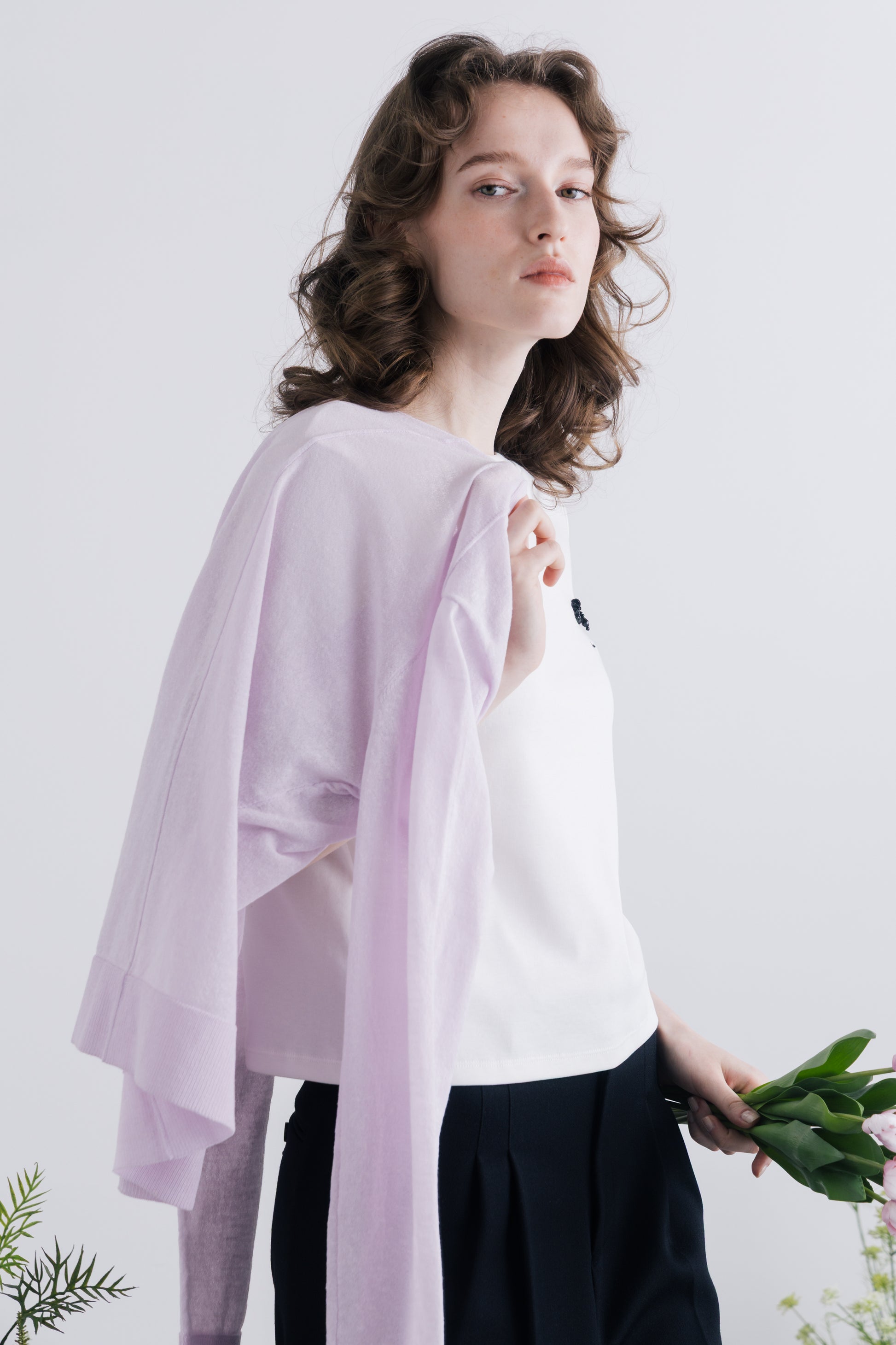 Heije Sheer Cardigan