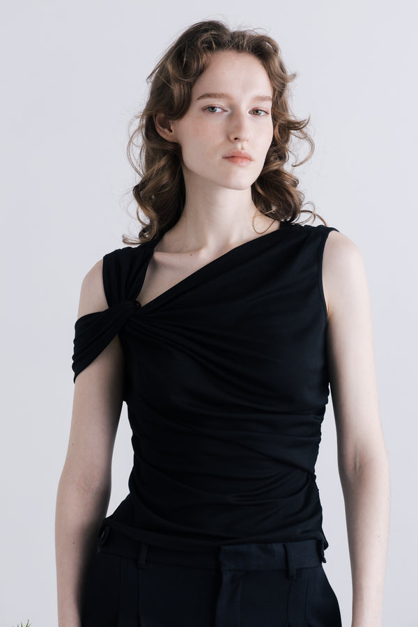 Clercq Knot Twist Top