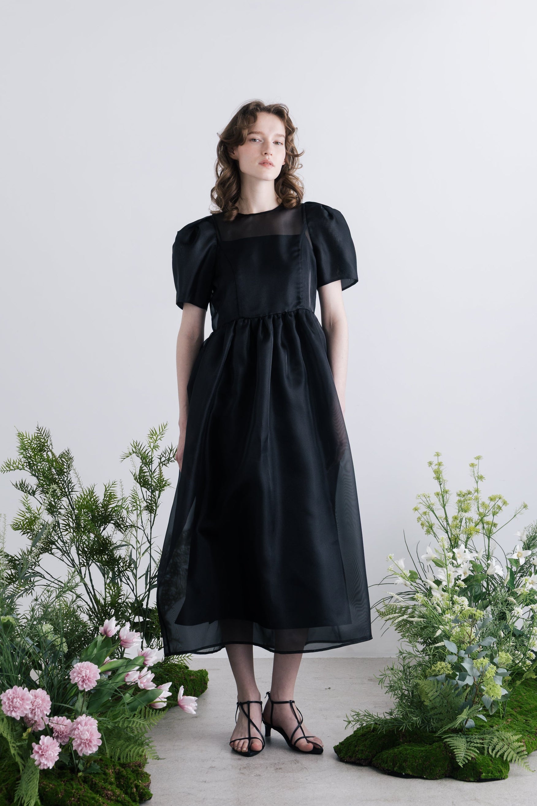 Minerva Sheer Dress
