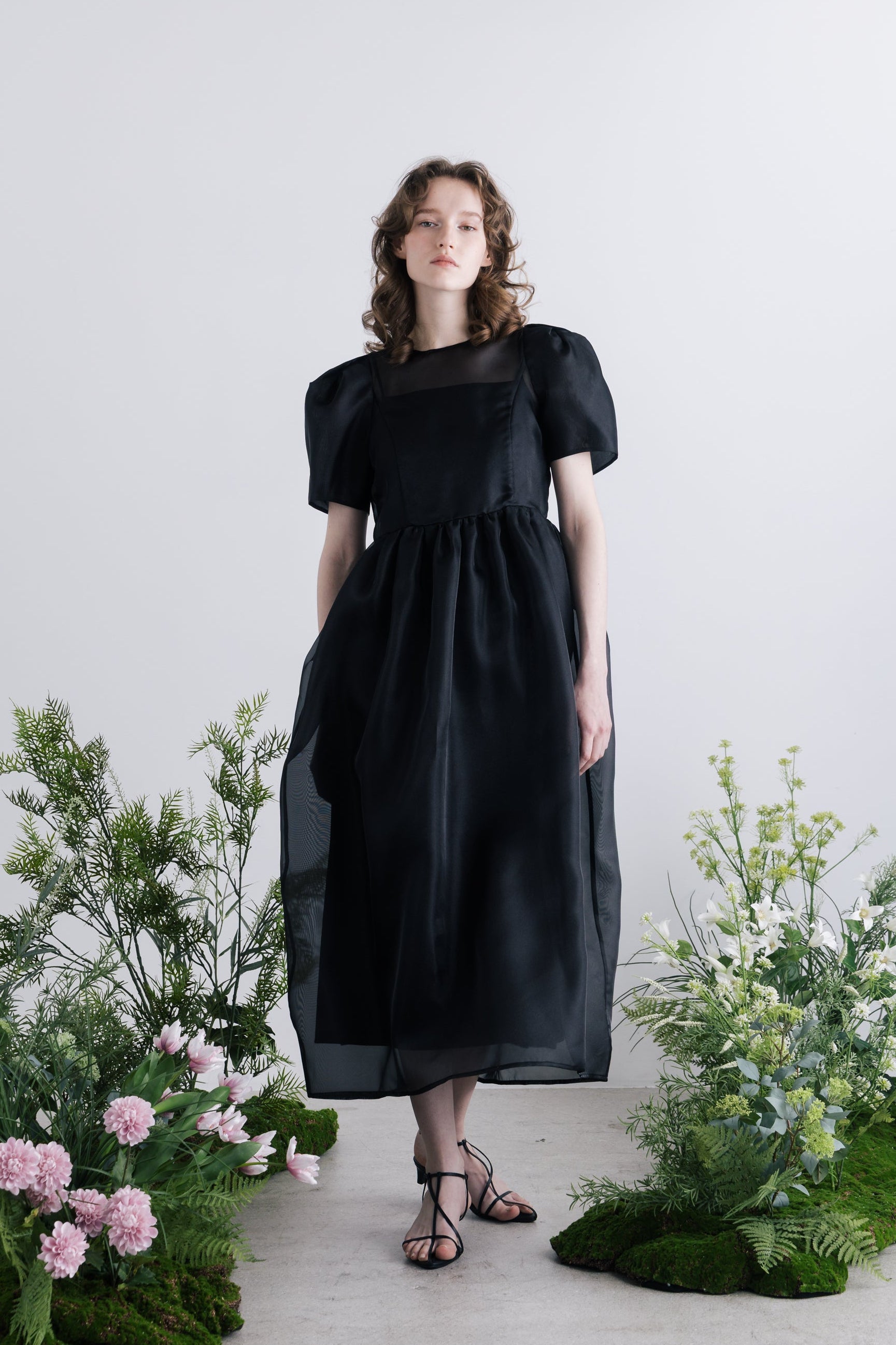 Minerva Sheer Dress