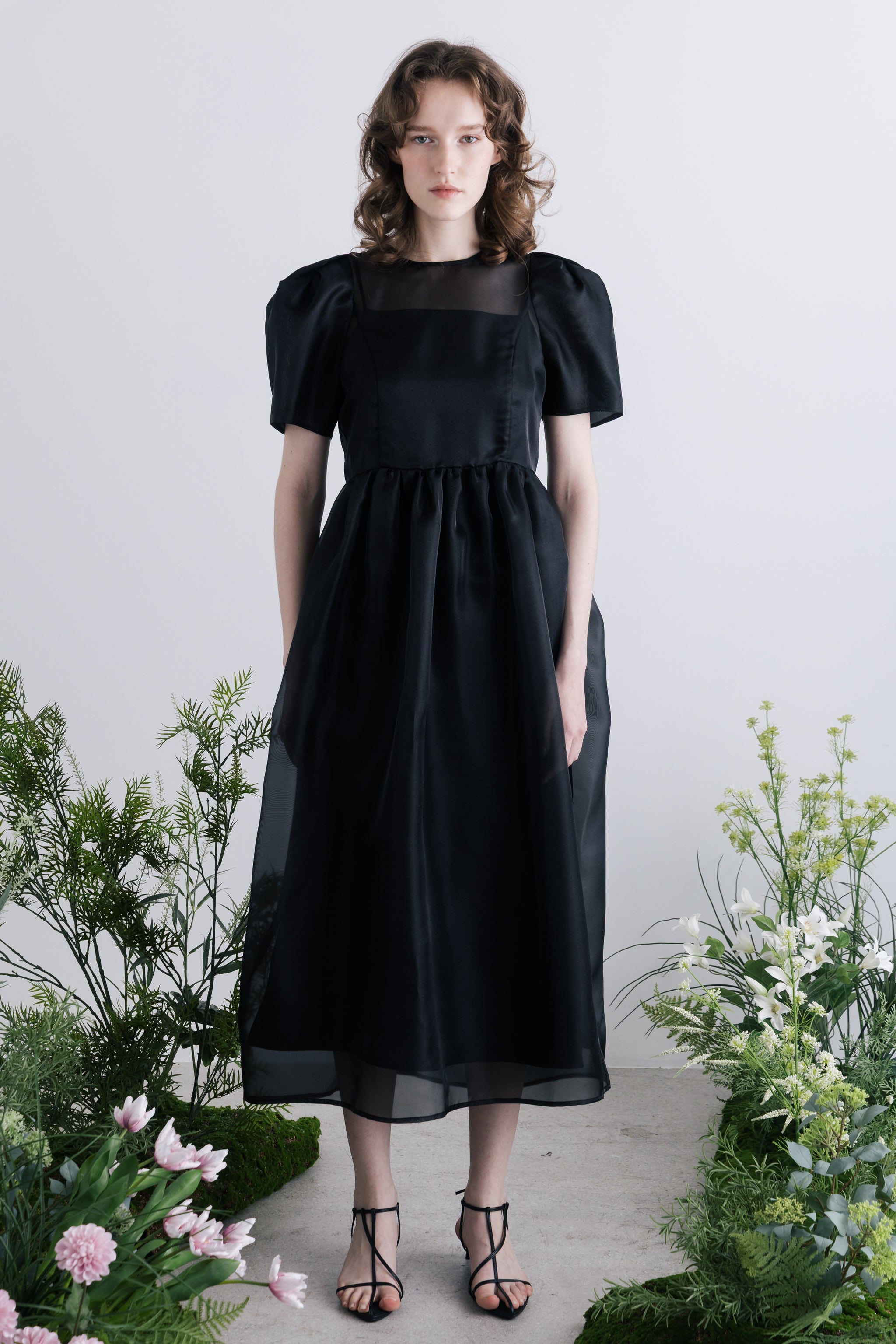 Minerva Sheer Dress
