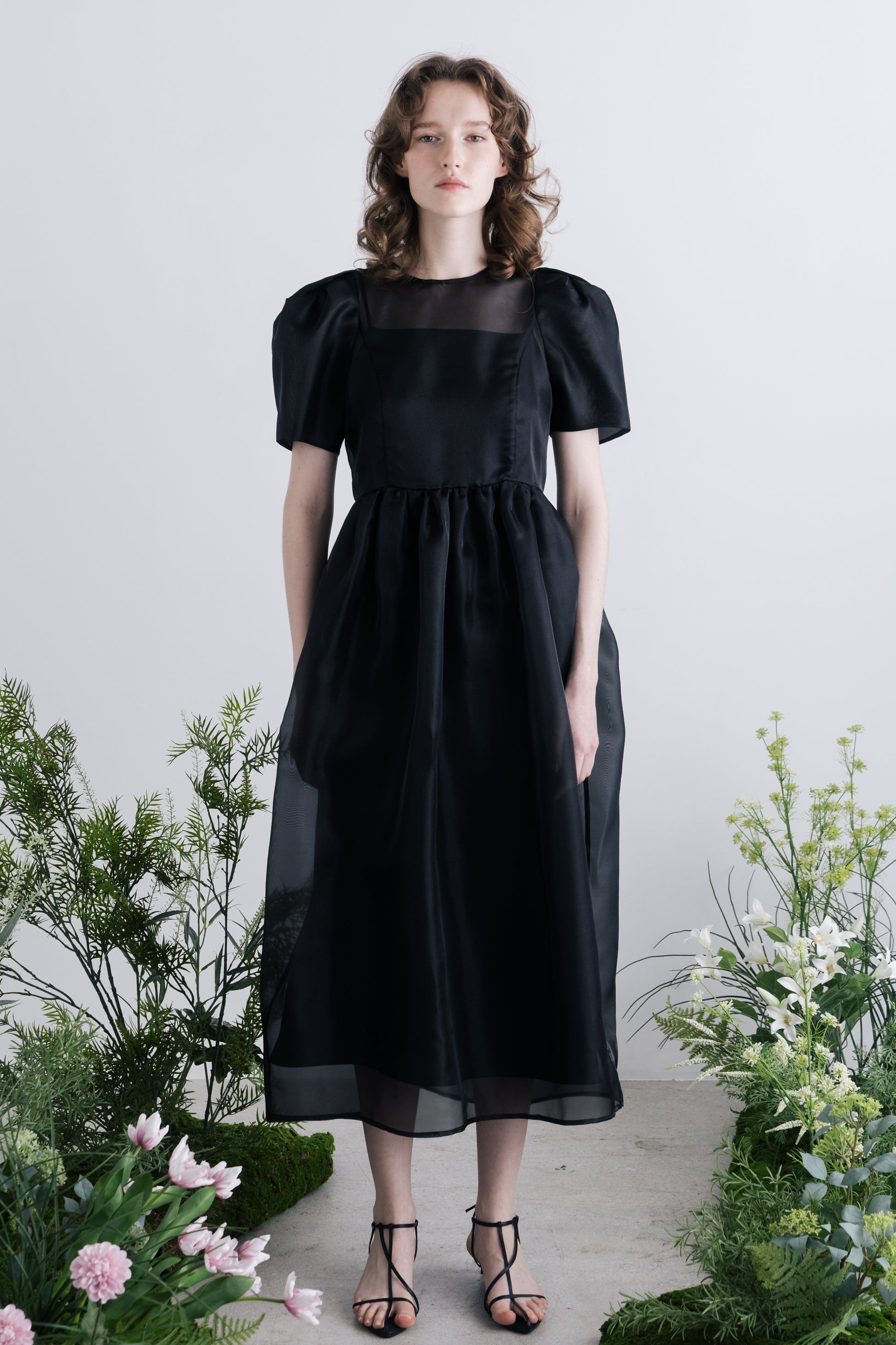 Minerva Sheer Dress
