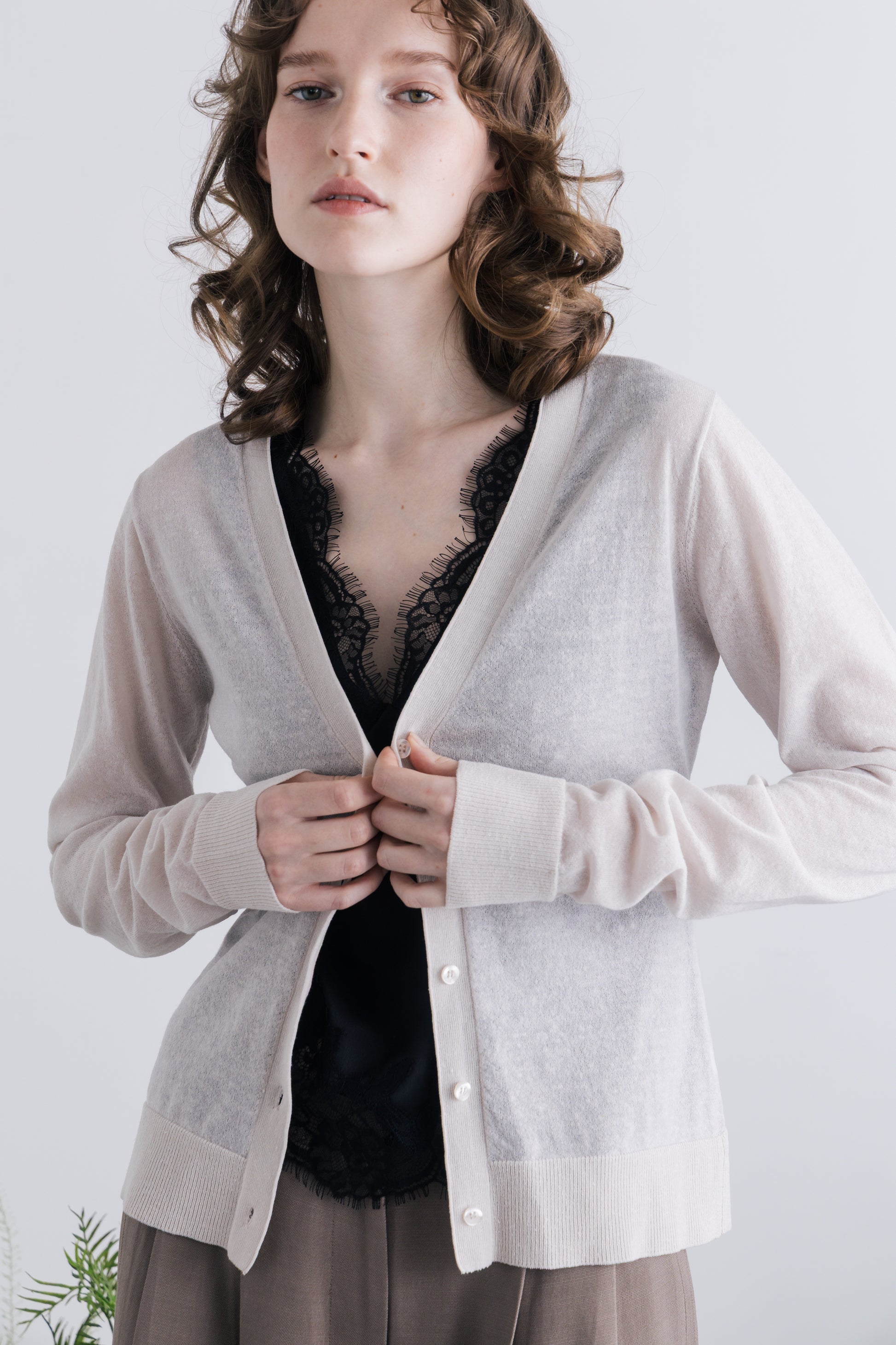 Heije Sheer Cardigan
