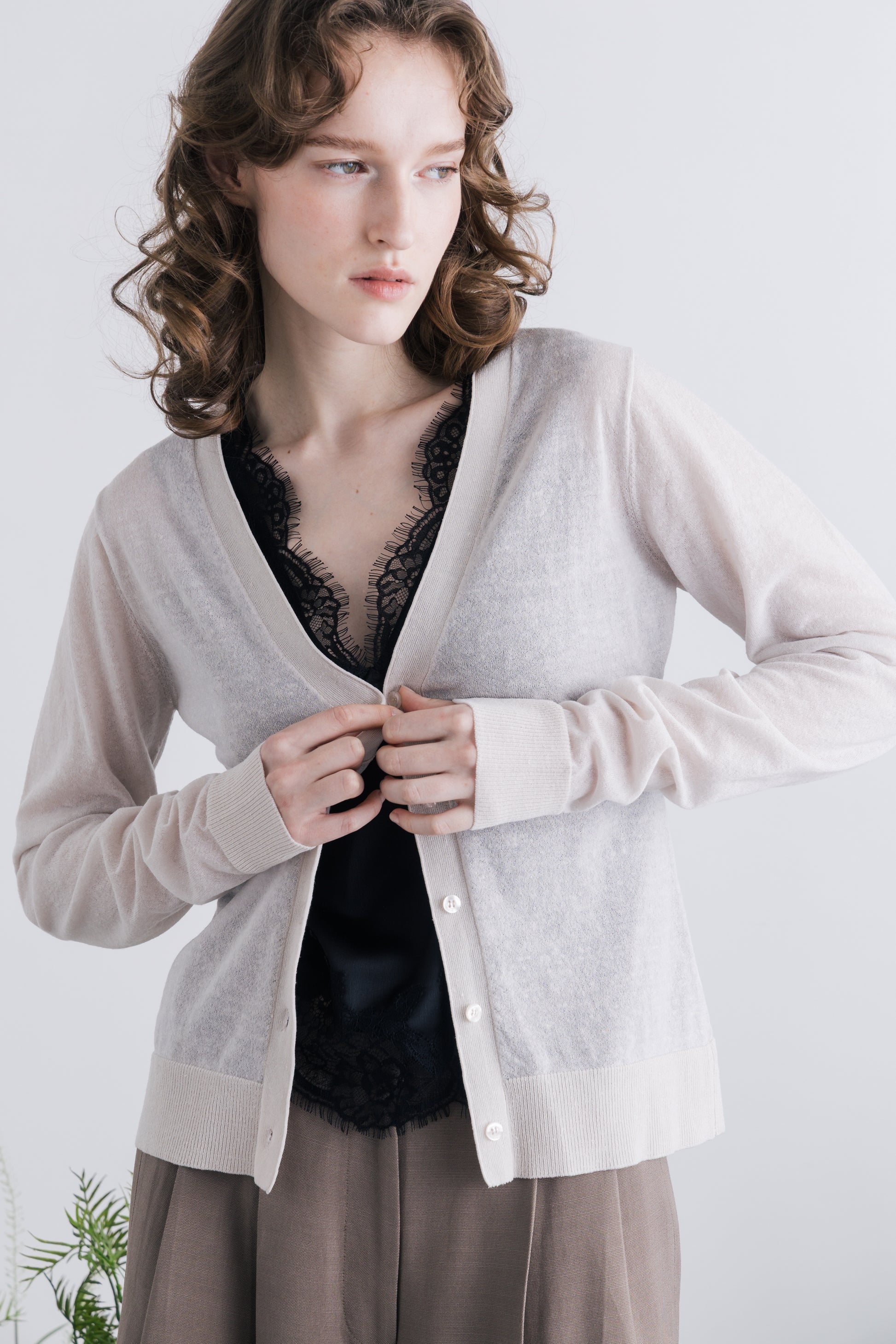 Heije Sheer Cardigan