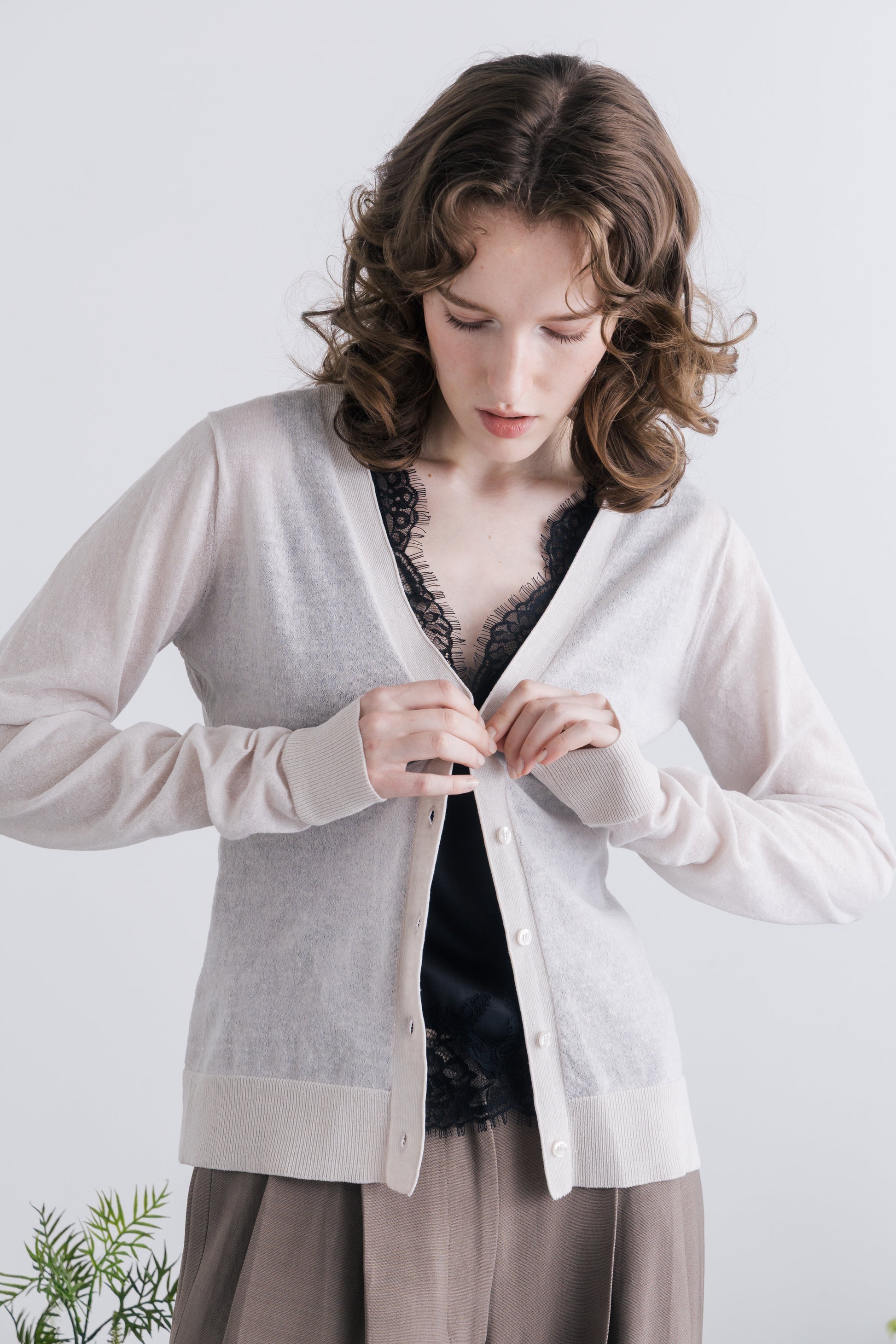 Heije Sheer Cardigan