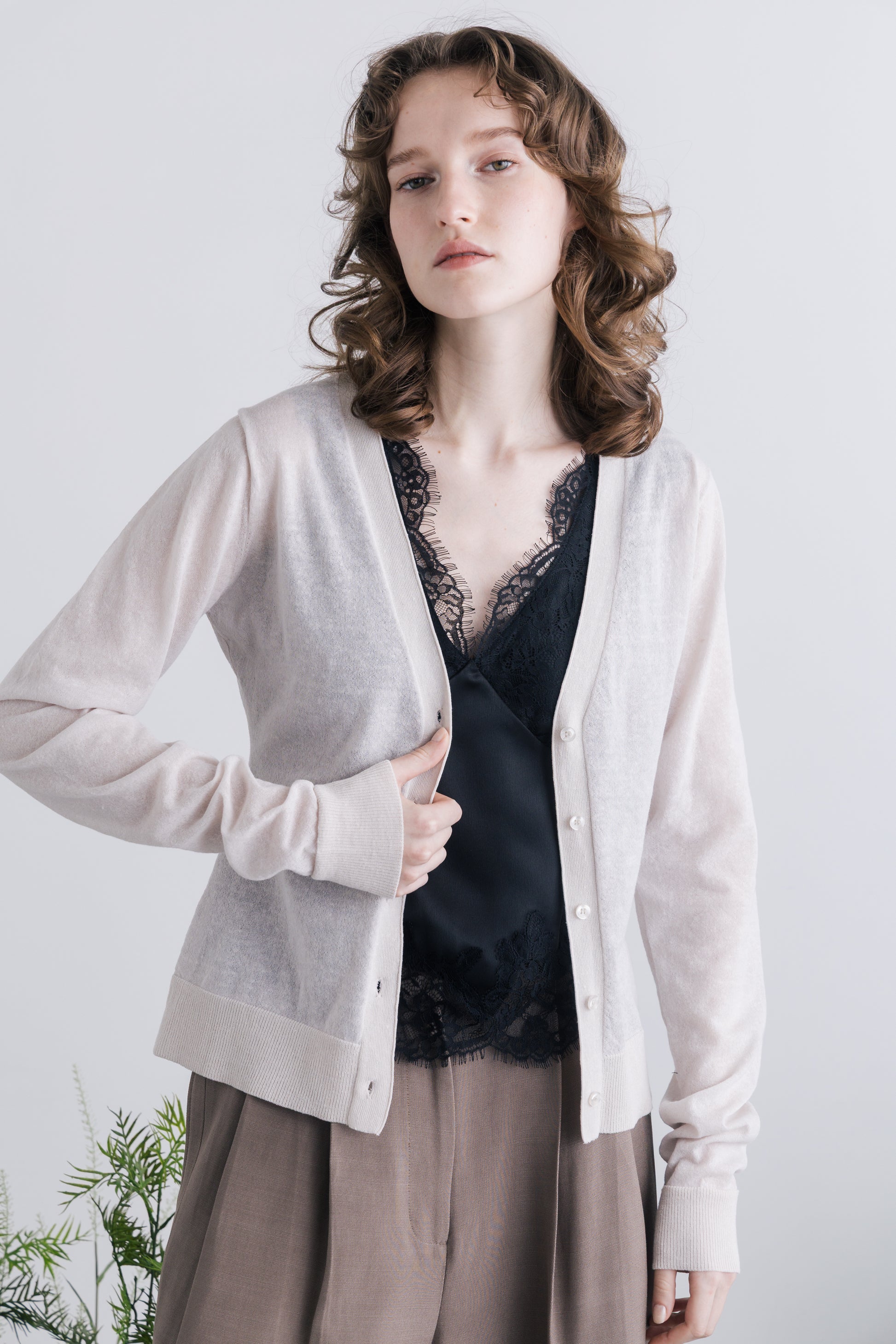 Heije Sheer Cardigan