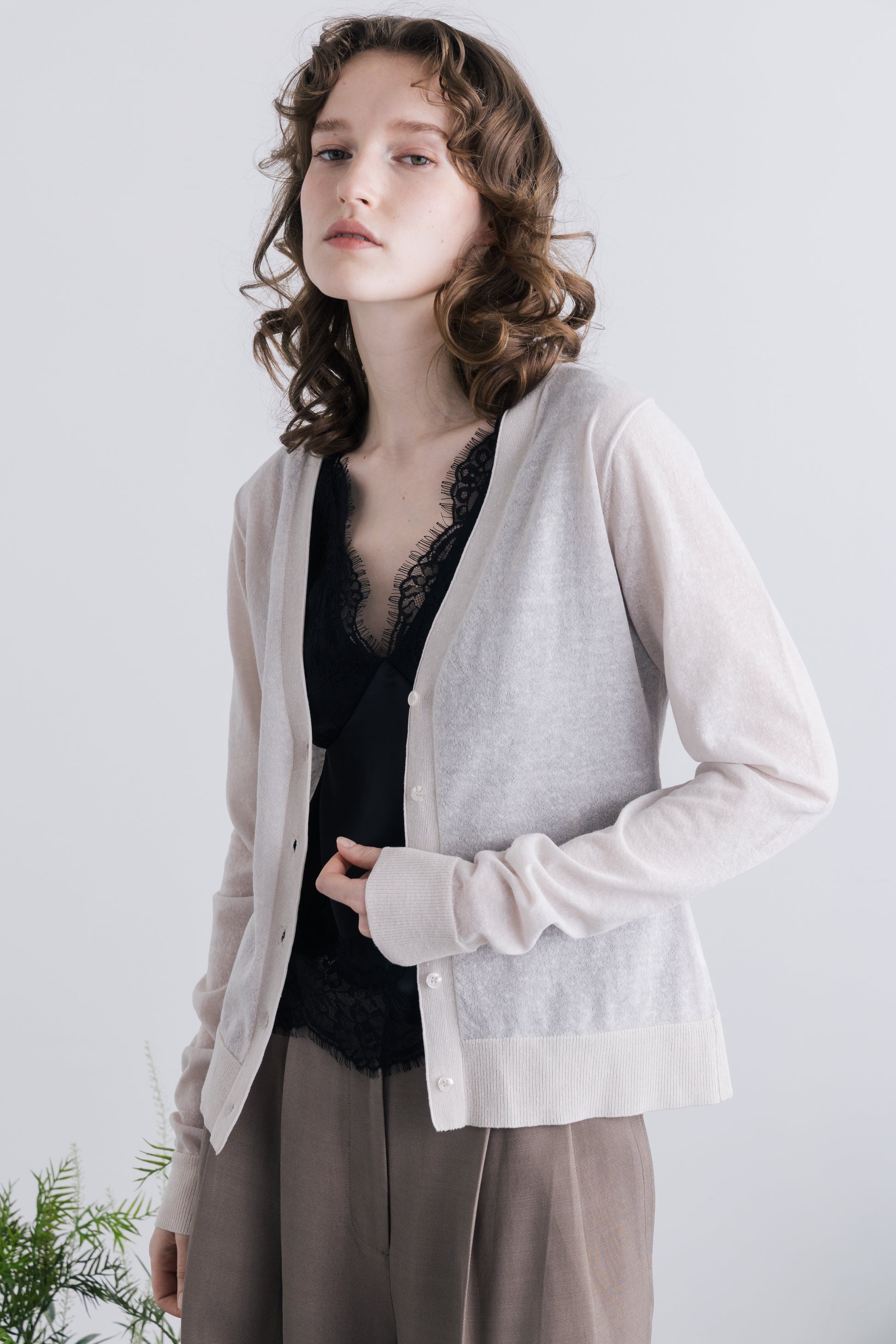 Heije Sheer Cardigan