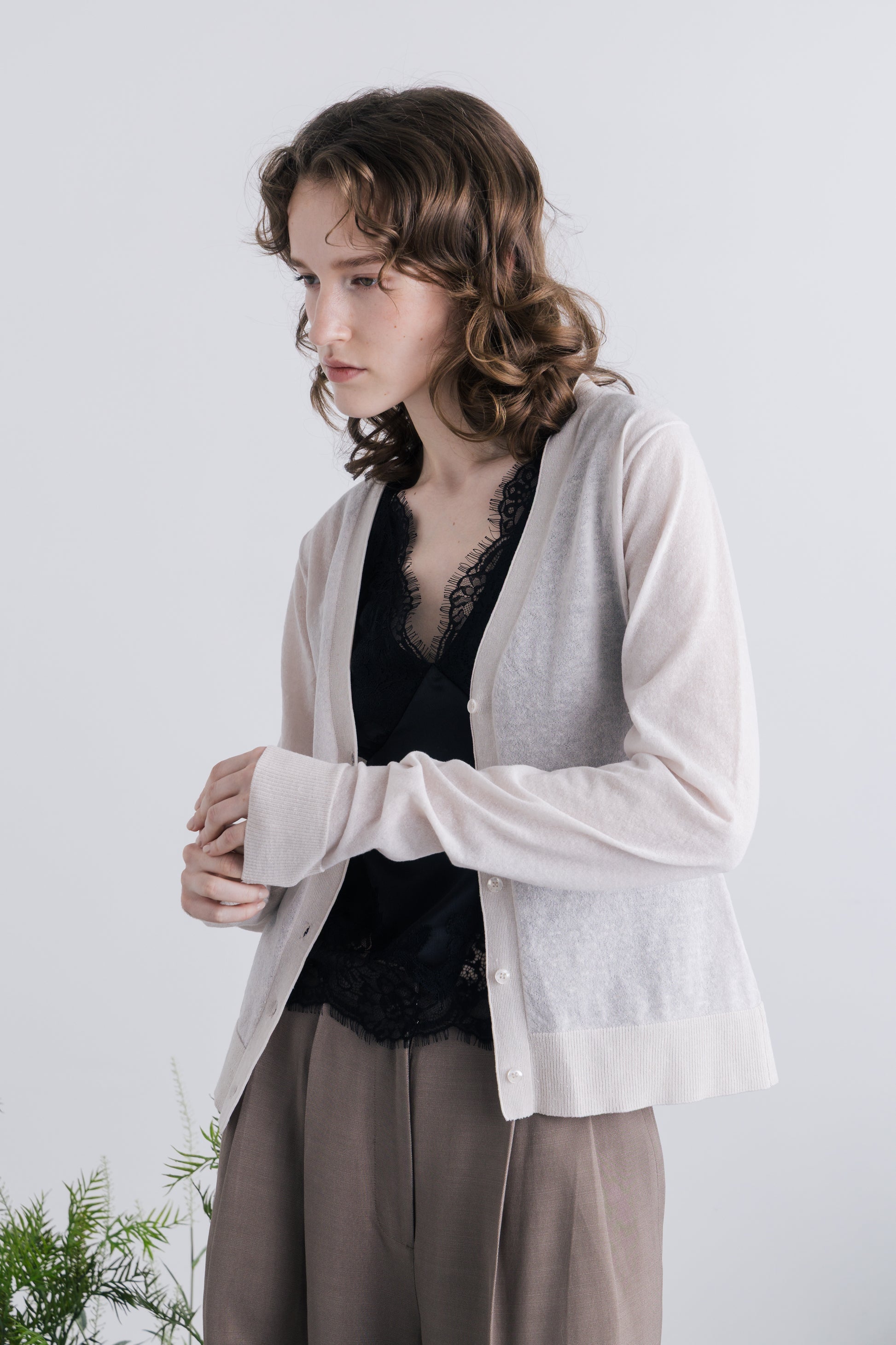 Heije Sheer Cardigan
