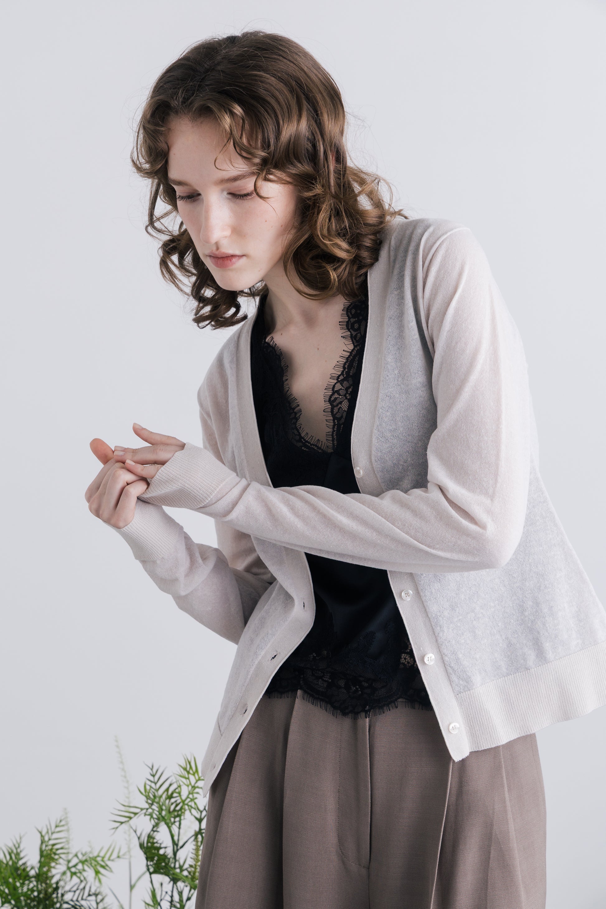 Heije Sheer Cardigan