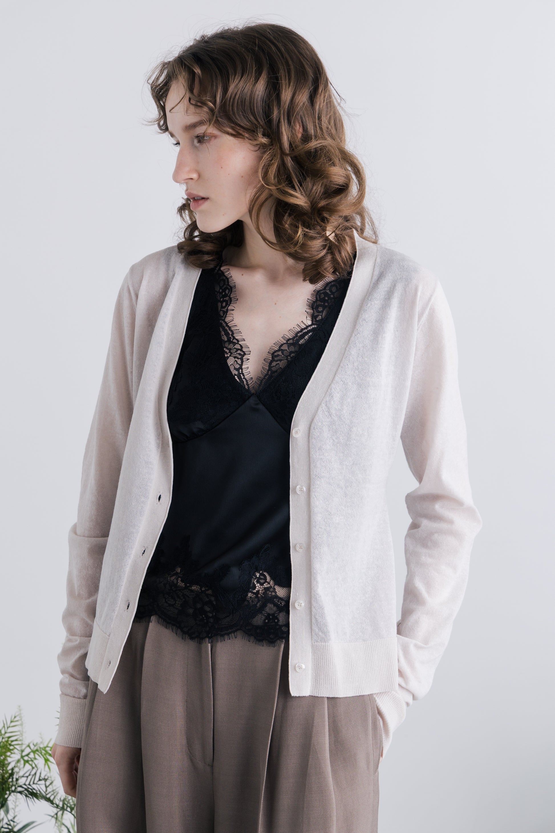 Heije Sheer Cardigan