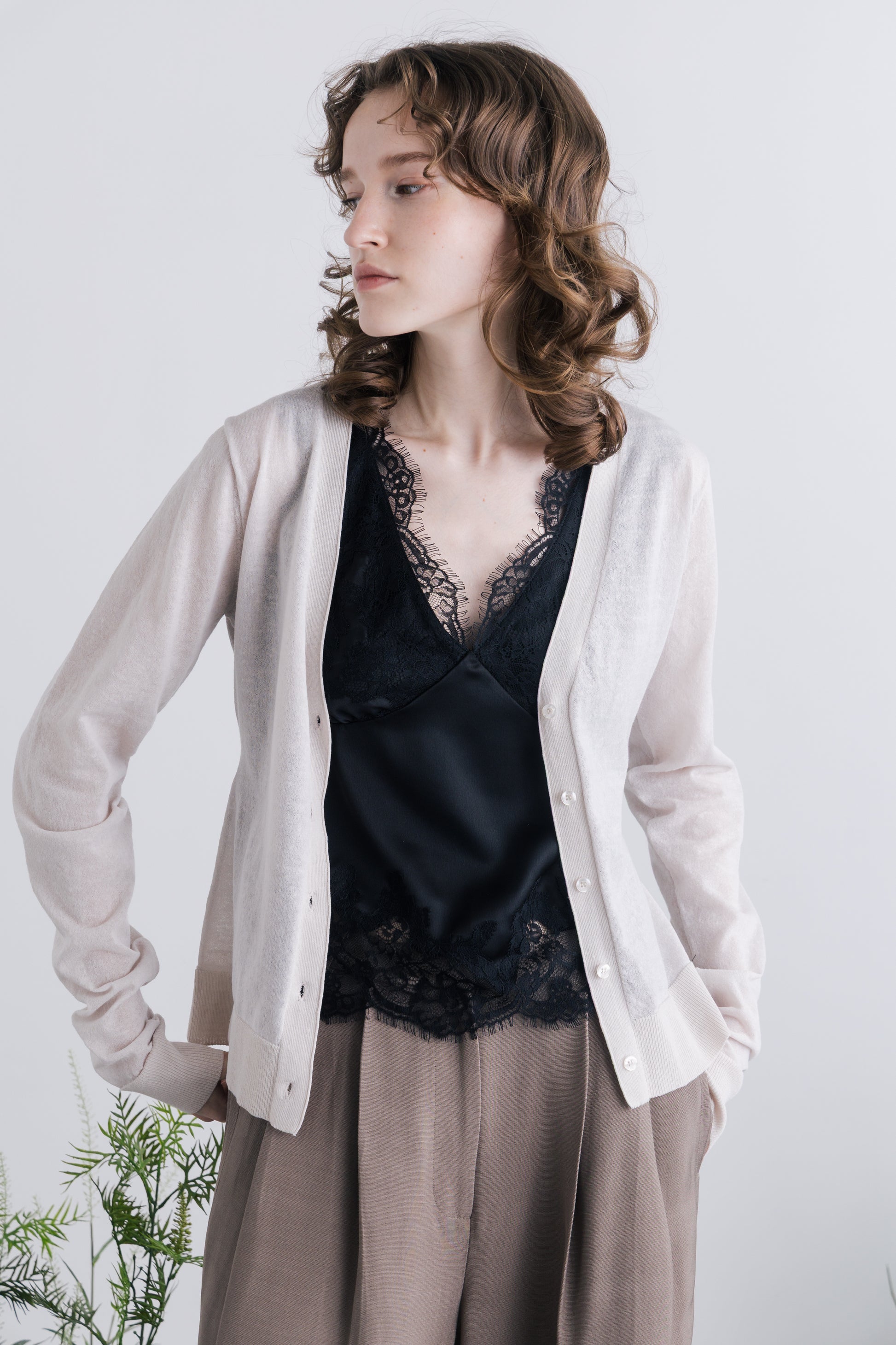 Heije Sheer Cardigan
