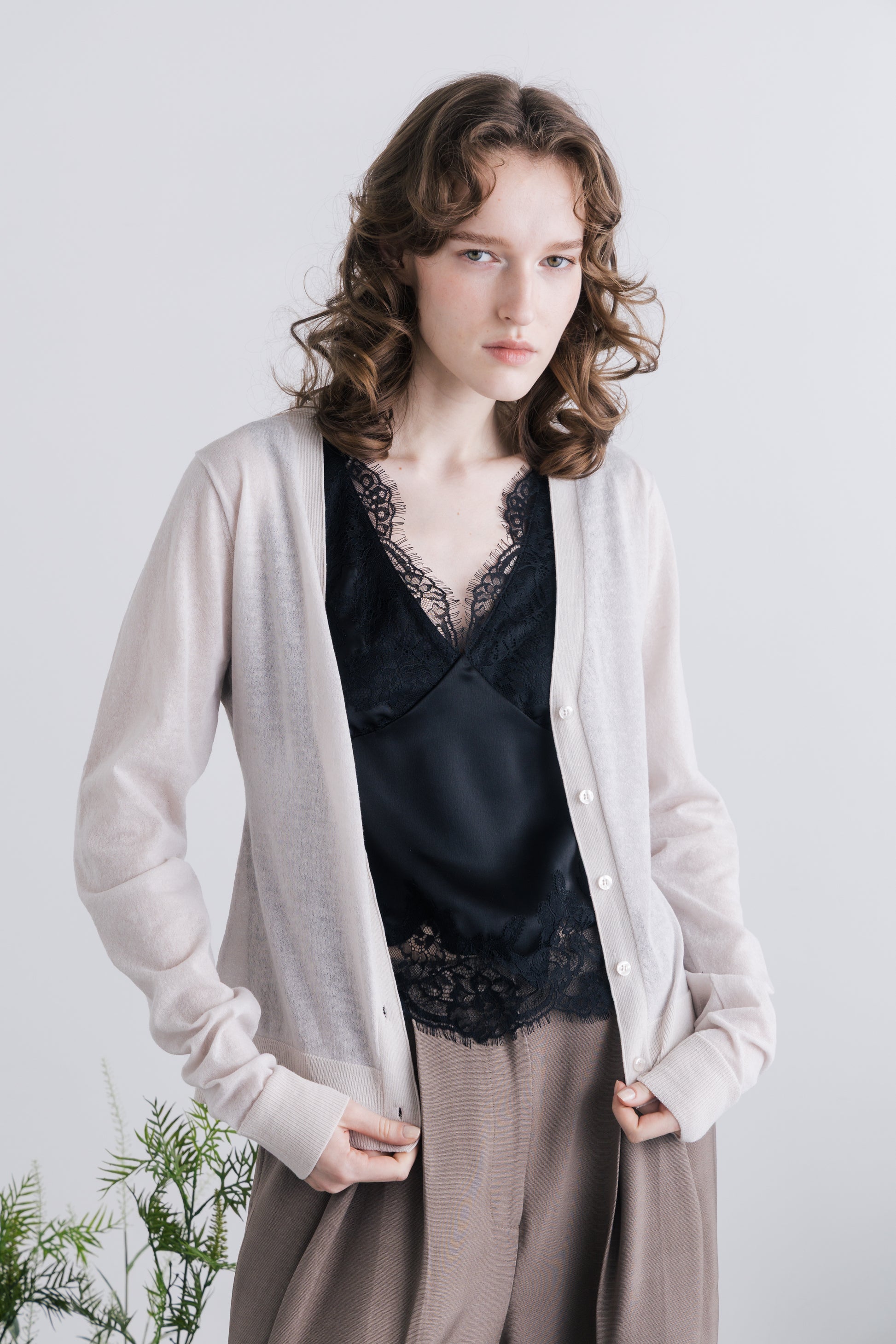 Heije Sheer Cardigan