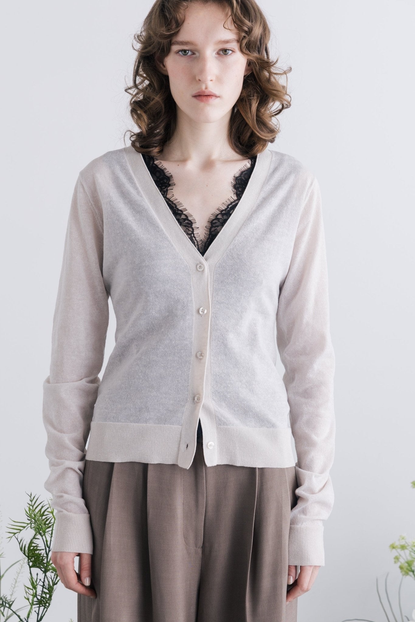 Heije Sheer Cardigan