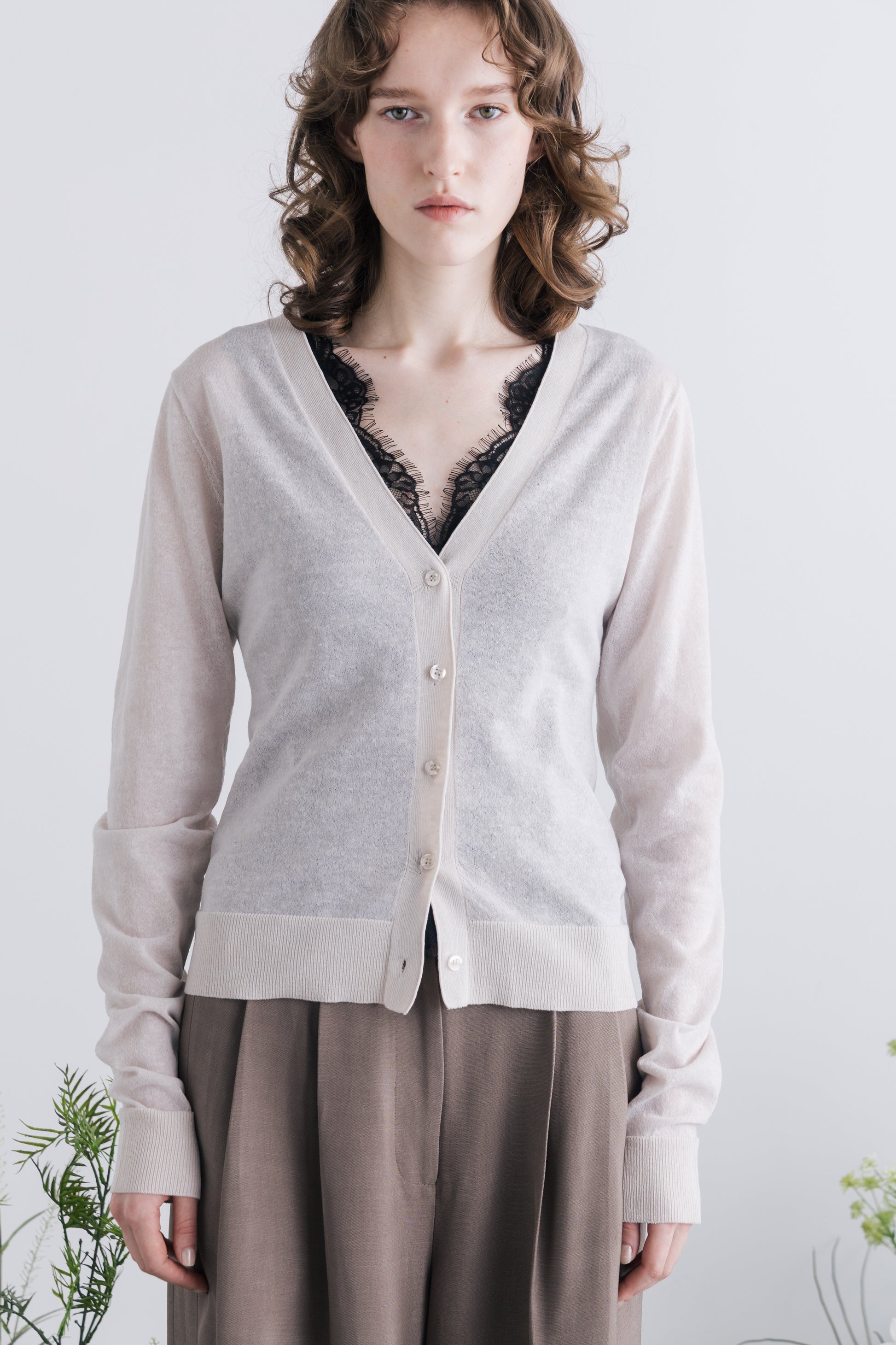 Heije Sheer Cardigan