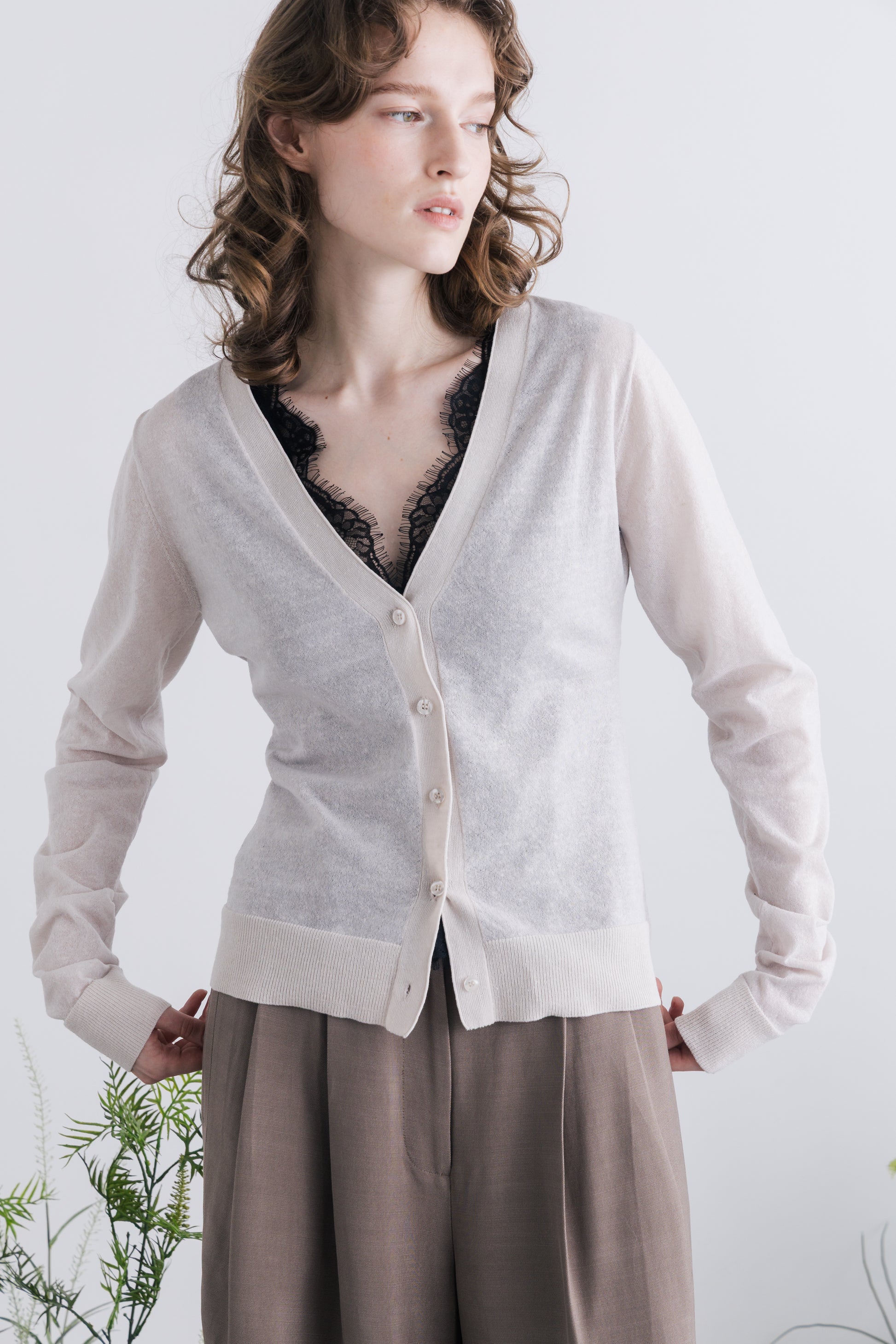 Heije Sheer Cardigan
