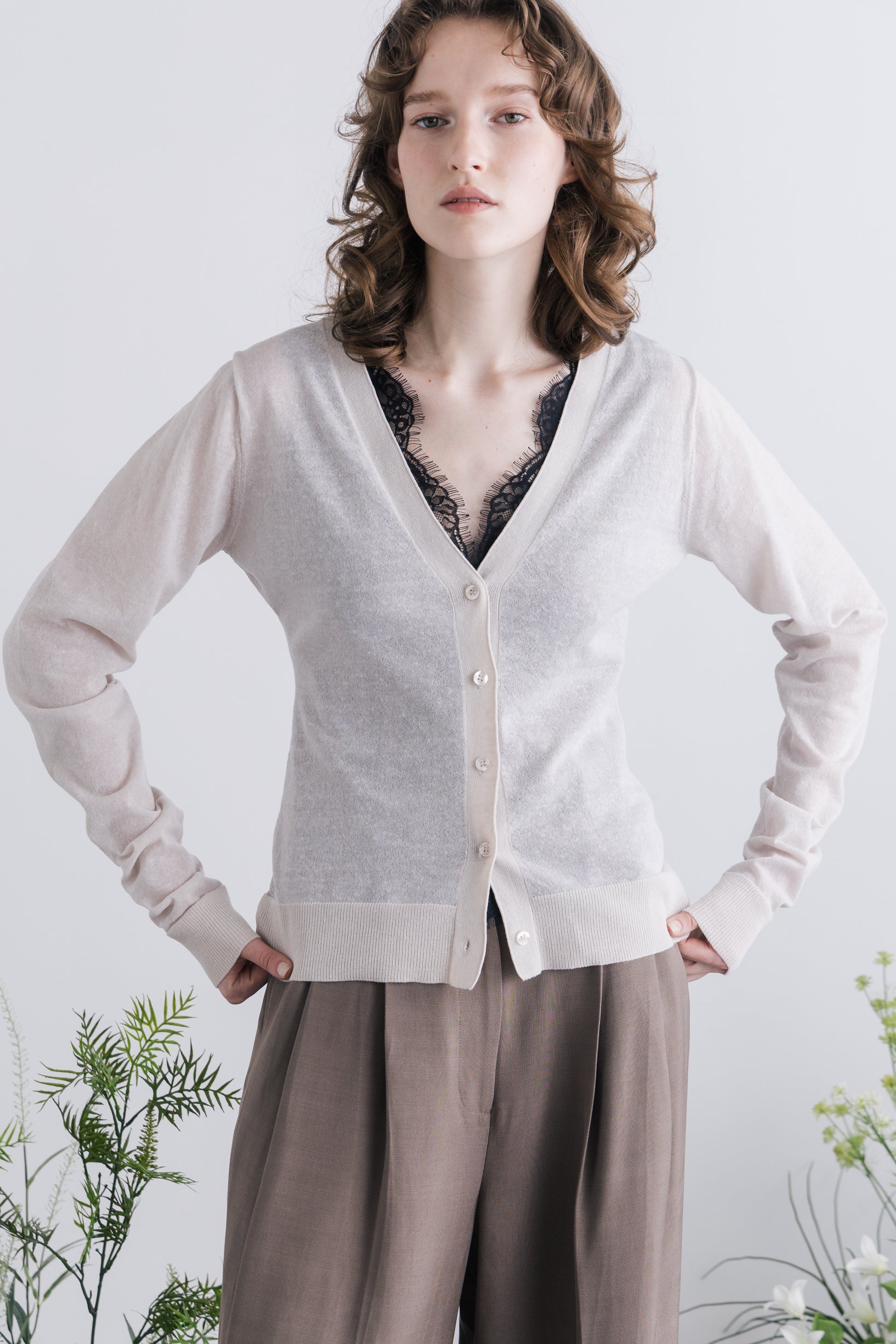 Heije Sheer Cardigan