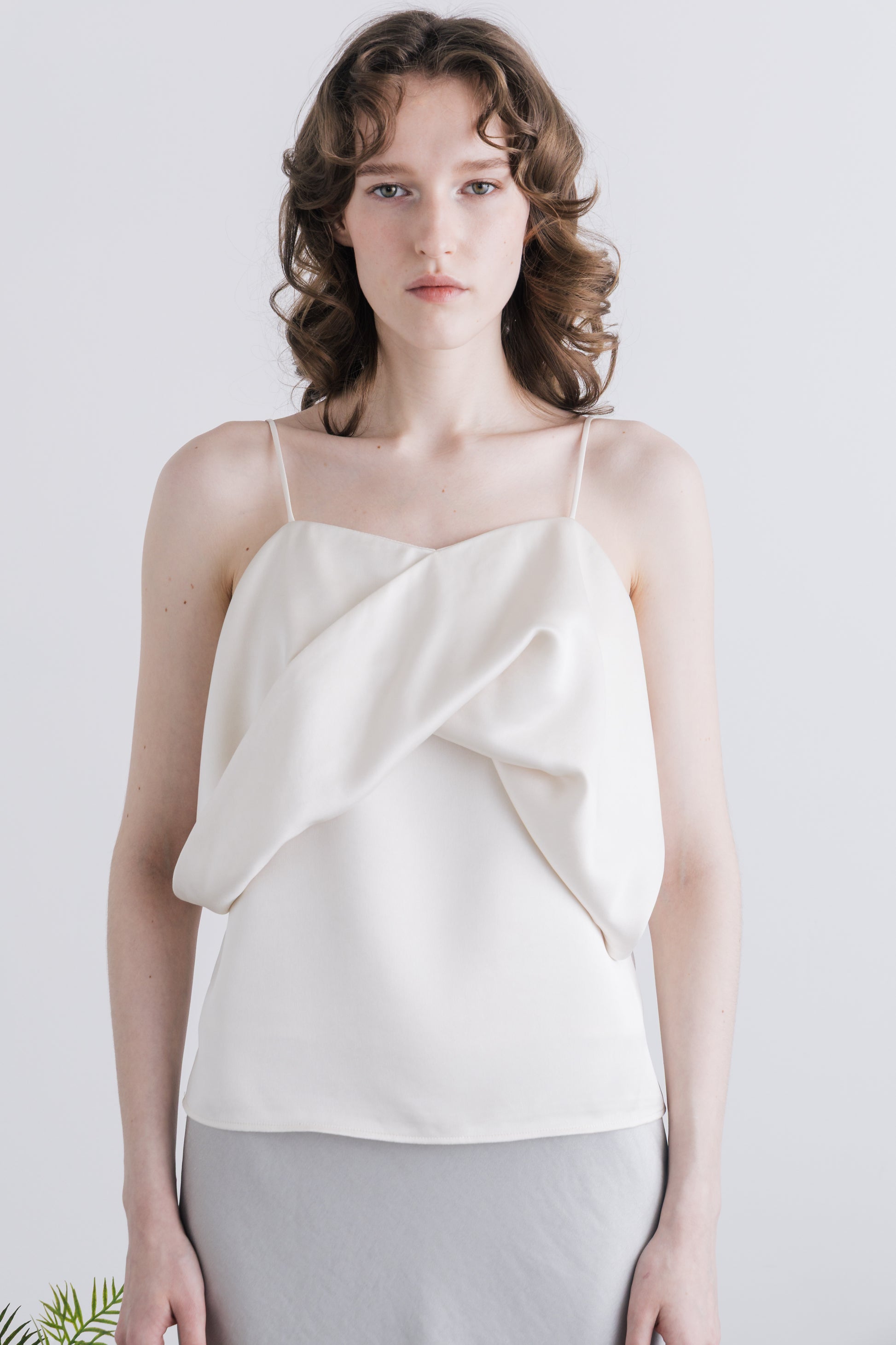 Ceintuur Satin Top