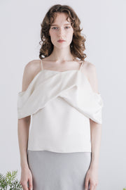 Ceintuur Satin Top