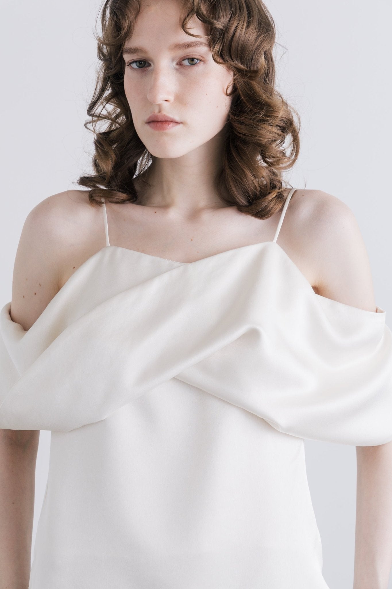 Ceintuur Satin Top