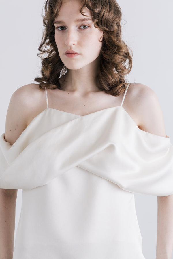 Ceintuur Satin Top