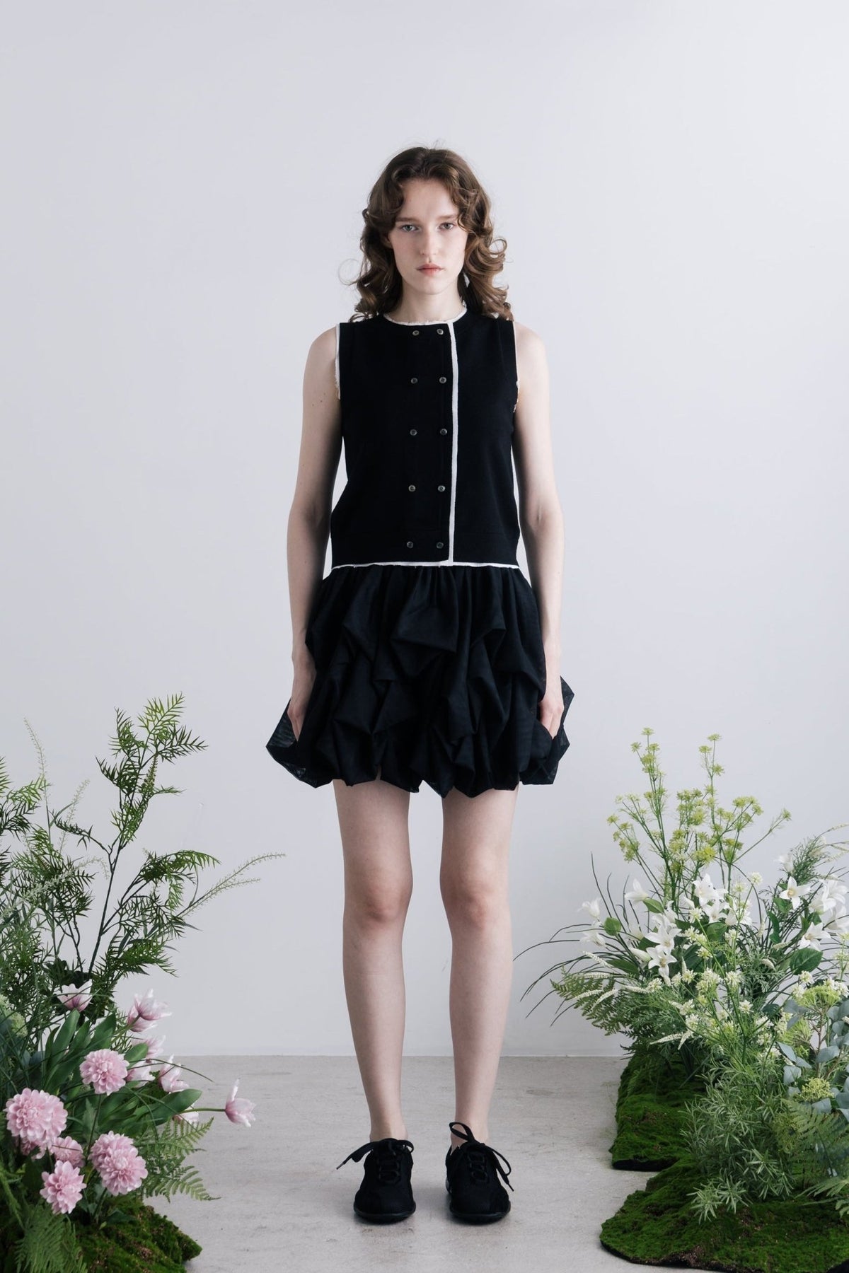 Iris Tulle Mini Skirt