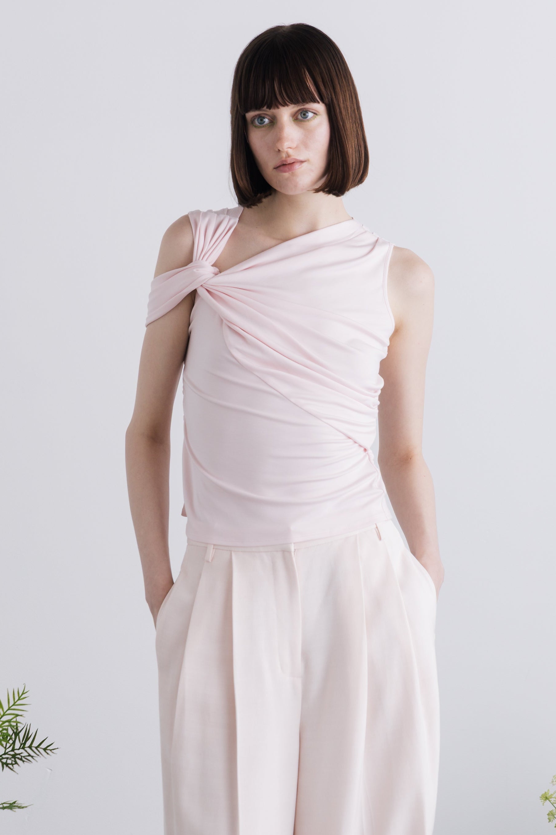 Clercq Knot Twist Top